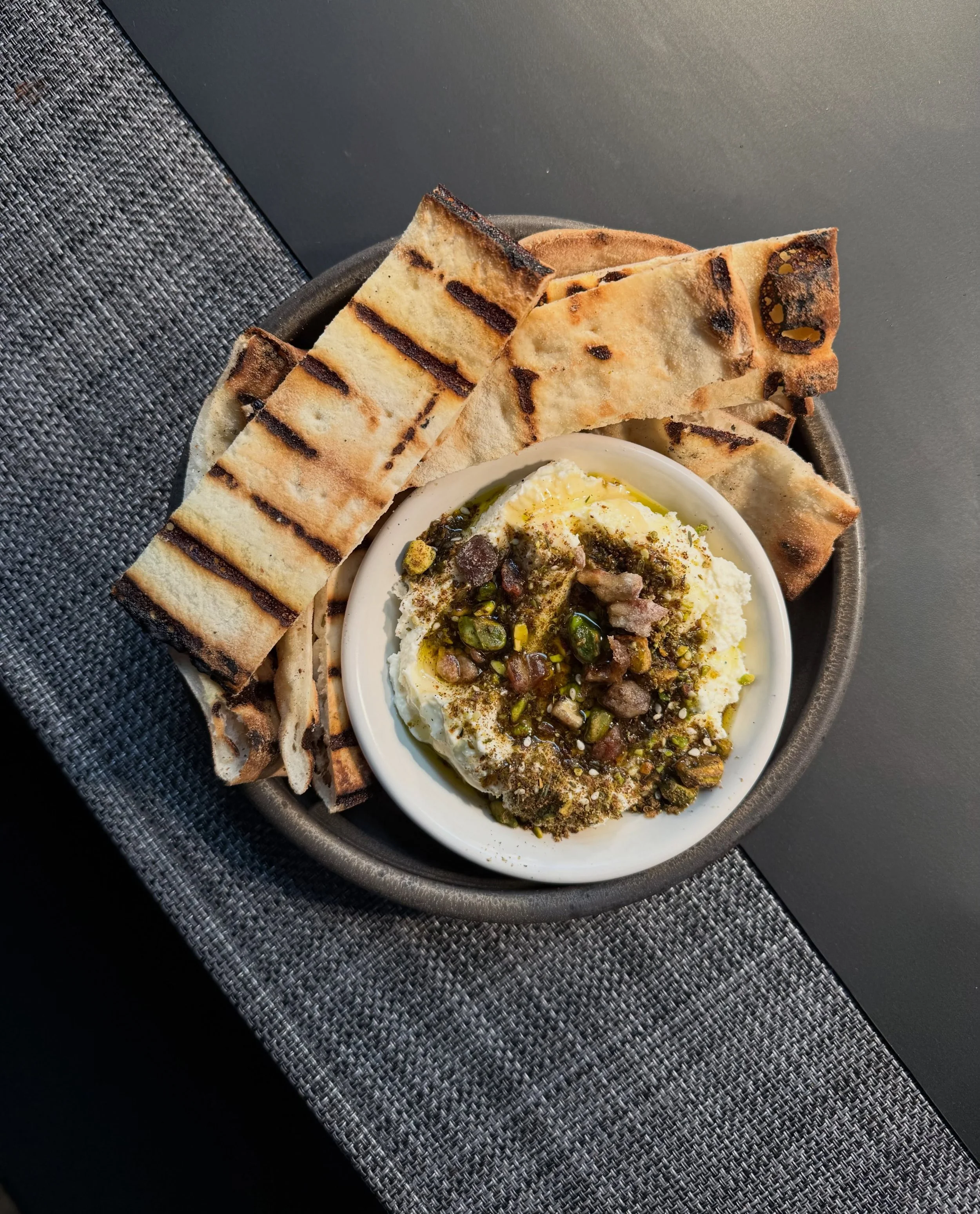 Whipped Feta Dip - the perfect small plate for sharing, but you might want it all for yourself!!