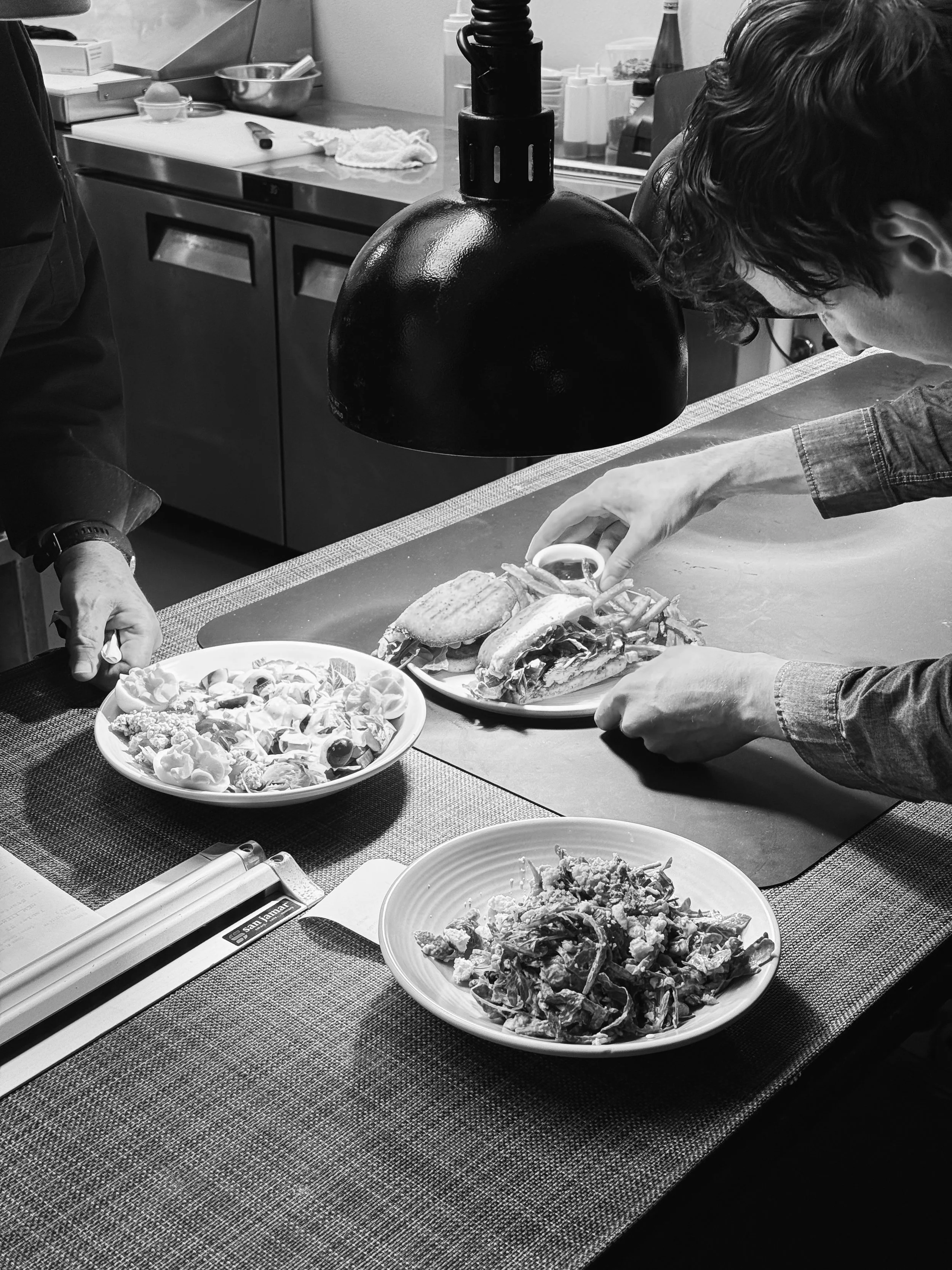 Making sure each dish has everything you need. From house-made jams and sauces to local greens and tomatoes, your plate has been crafted from start to finish. Come enjoy brunch with us today from 10-3!