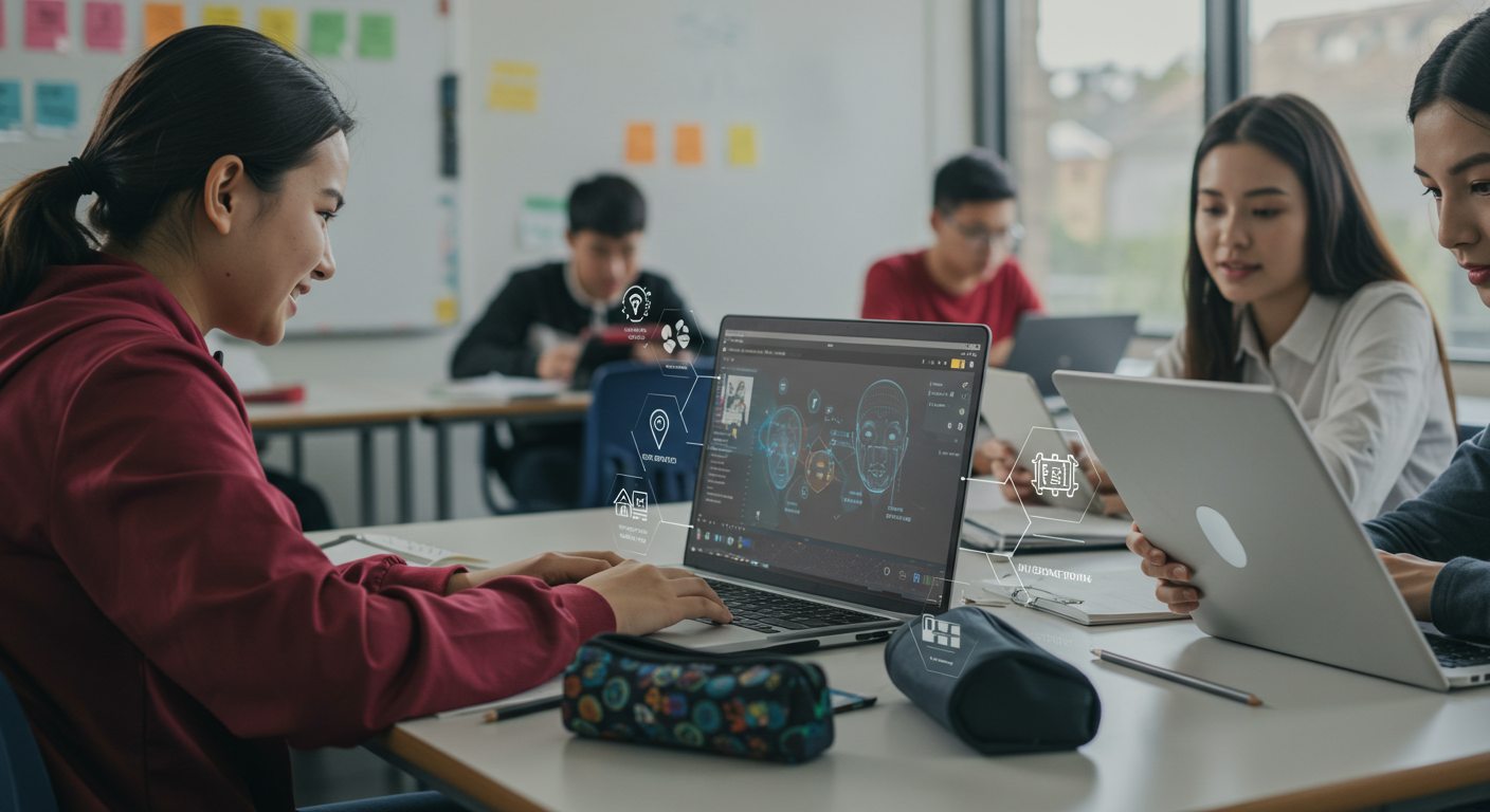 Implementación de Sistemas de Gestión del Aprendizaje con Inteligencia Artificial en la Educación Secundaria