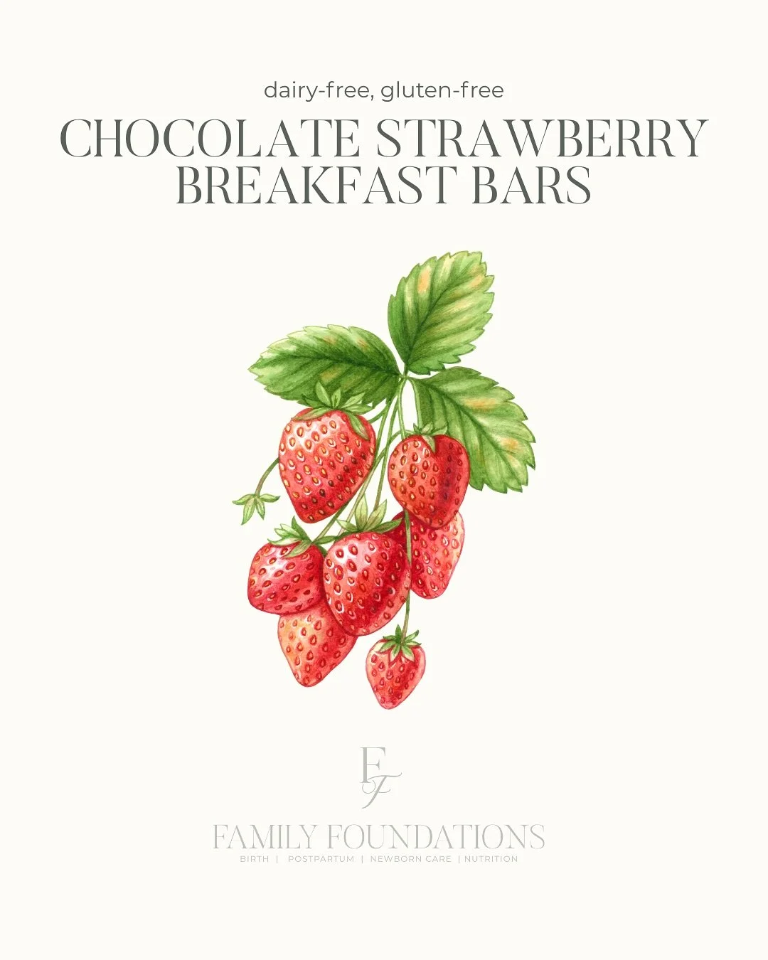 🍓✨ CHOCOLATE STRAWBERRY BREAKFAST BARS ✨🍓

Crispy, gooey, chocolatey and secretly better-for-you &mdash; meet your new favorite summer treat. Perfect for snack time, dessert, or even breakfast (we won&rsquo;t tell 😉).

Here&rsquo;s what&rsquo;s in