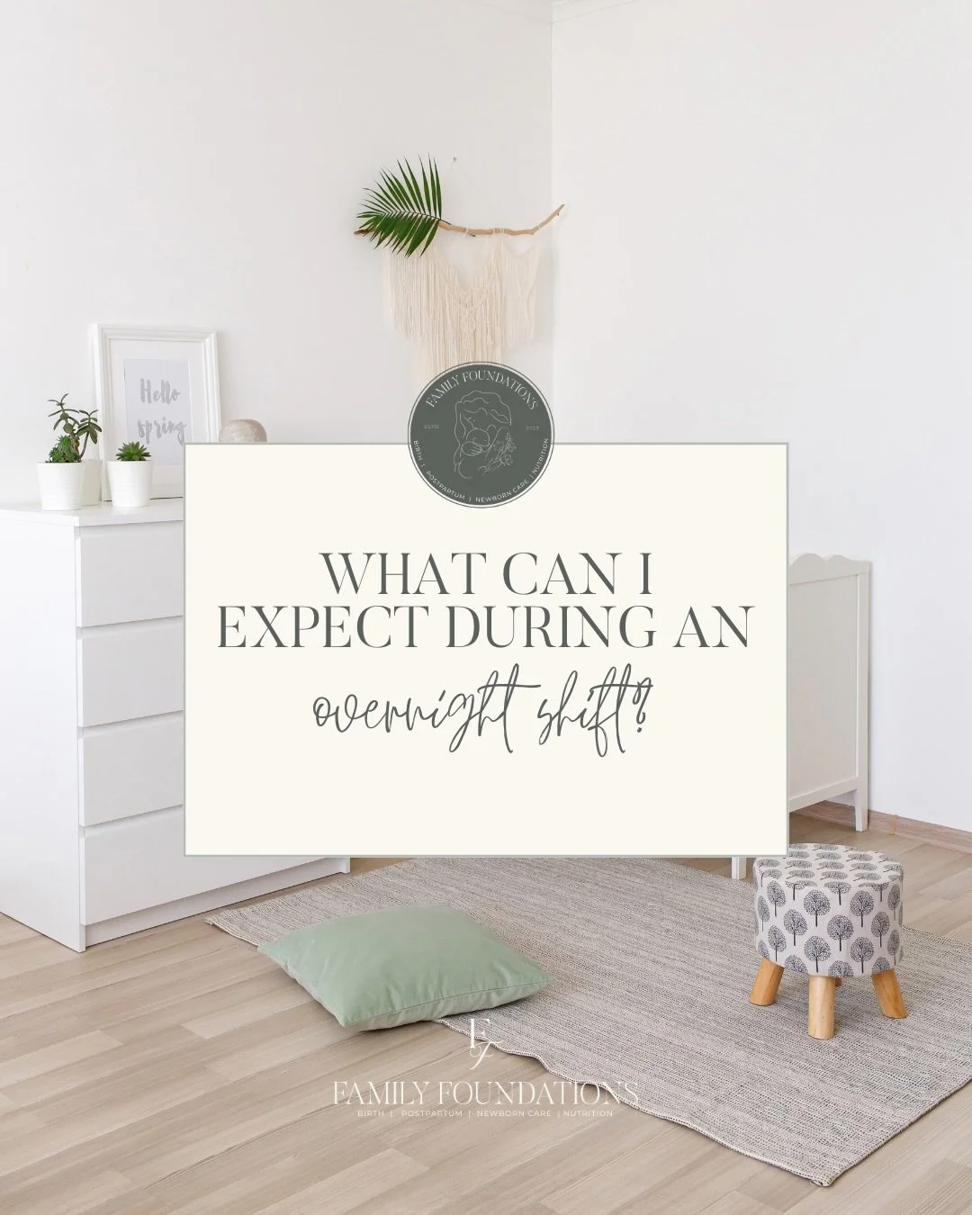 What can you expect during an overnight shift?

Overnight care is about more than just someone being awake with your baby. Our standard overnight shifts are designed to give families:
&bull; meaningful stretches of uninterrupted sleep
&bull; attentiv