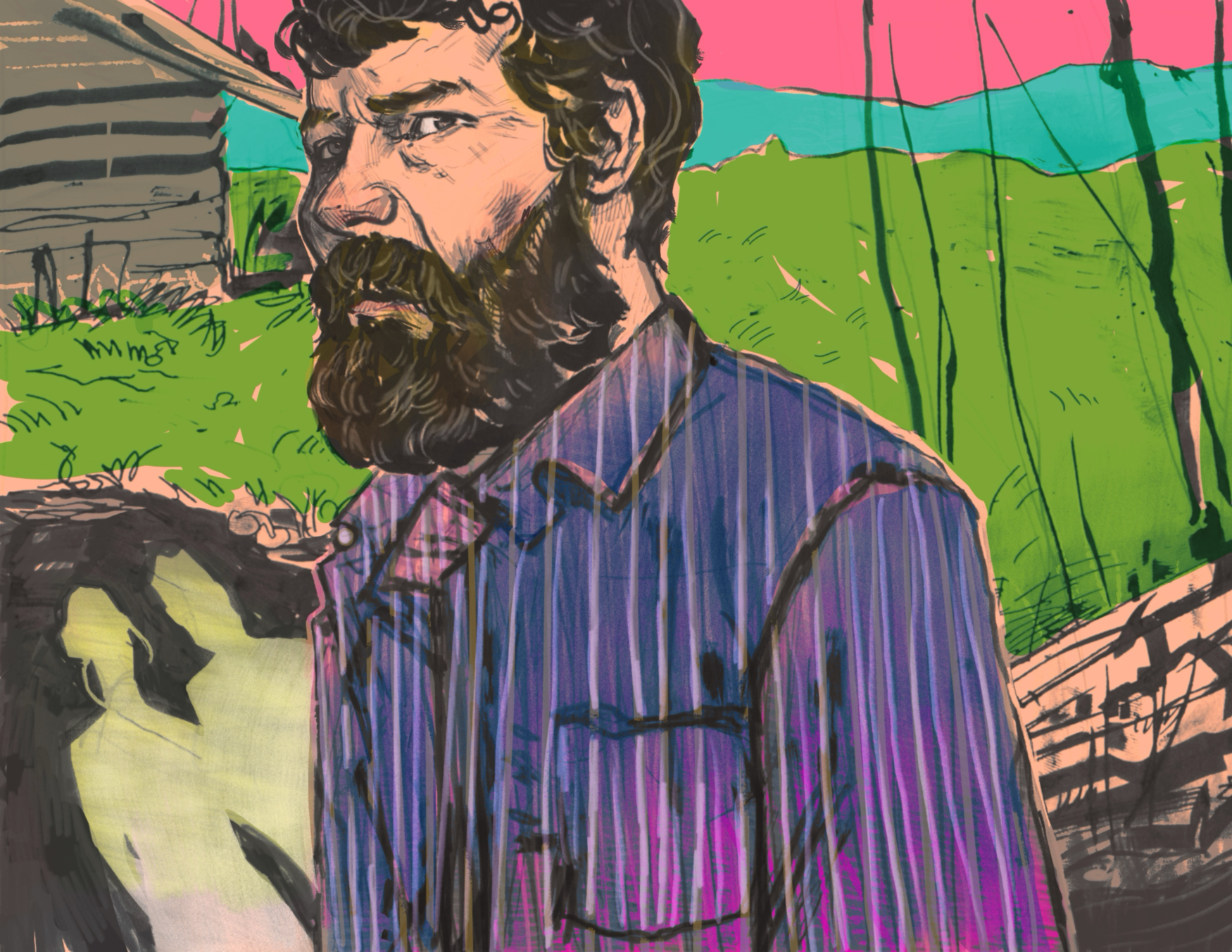 "Train Dreams" Review Illustration 