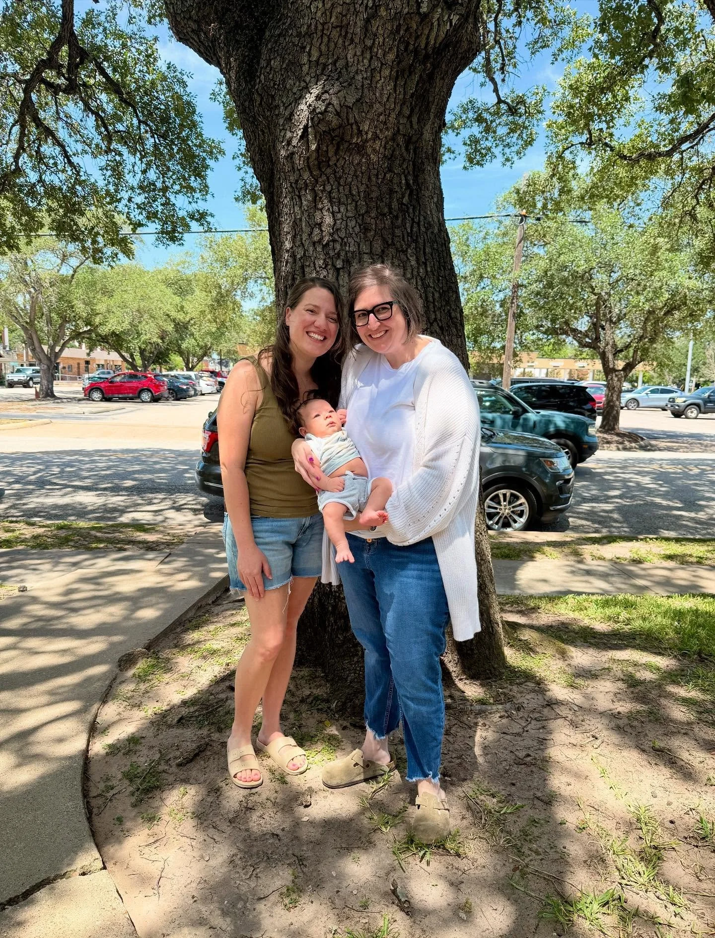 Final visits make me sad!!! And look at that handsome boy 💙 his mama is pretty great too! I&rsquo;ll miss seeing you guys so often! ❤️