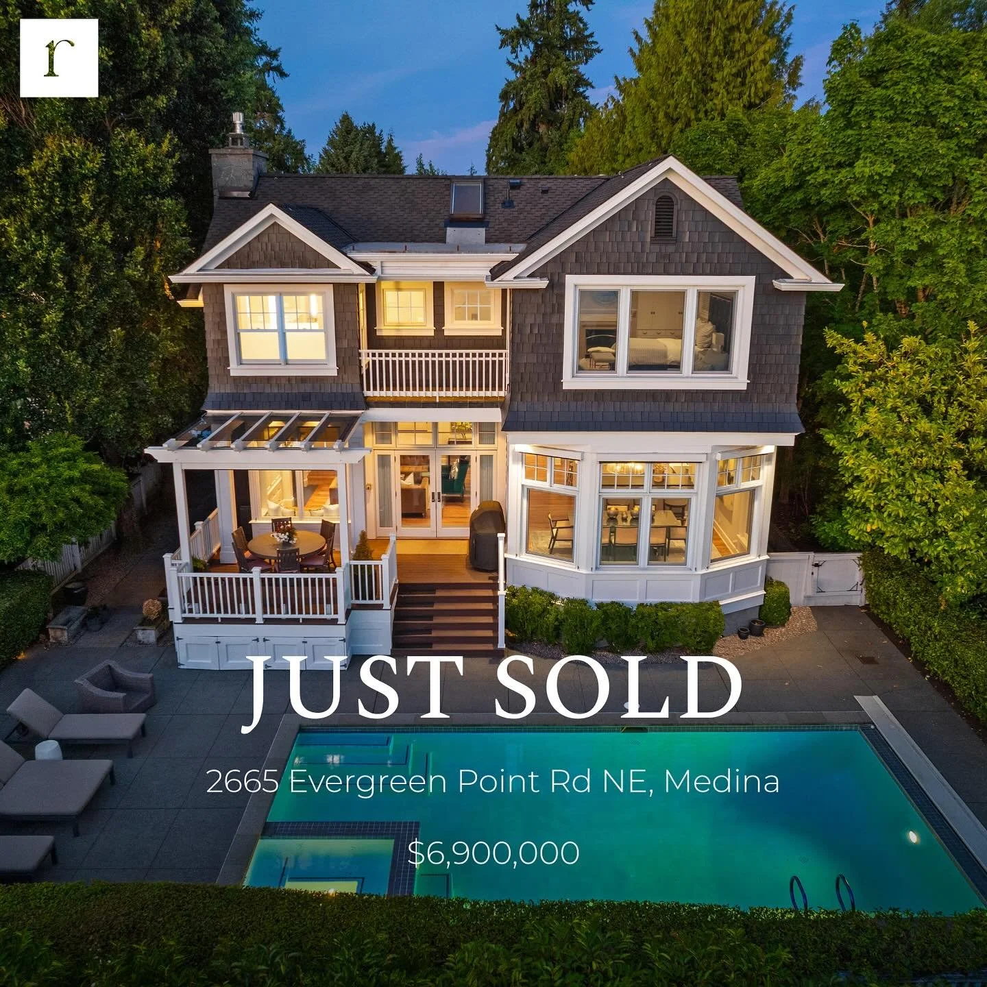 SOLD | Medina Cape Cod with Lake Views
Tucked behind a gated entry with sparkling lake views and timeless design, this beautiful Cape Cod-style home offered the perfect balance of comfort, privacy, and location.  From the sun-filled kitchen to the po