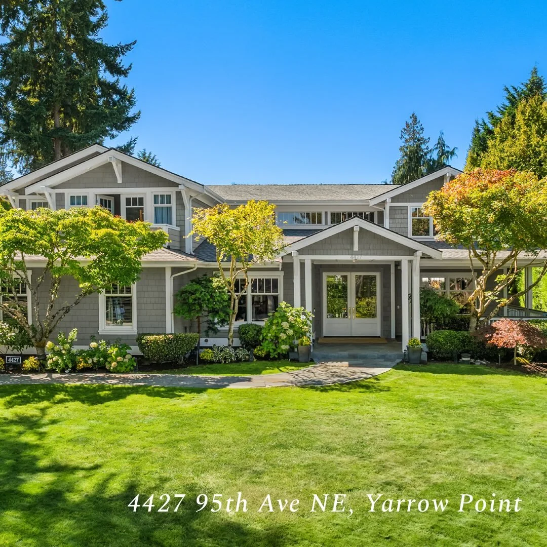 This is the kind of home that feels good the moment you walk in.

Light-filled spaces, a true gathering kitchen, and doors that open to a private backyard made for summer nights. Upstairs, a serene primary with spa bath and lake glimpses. Downstairs,