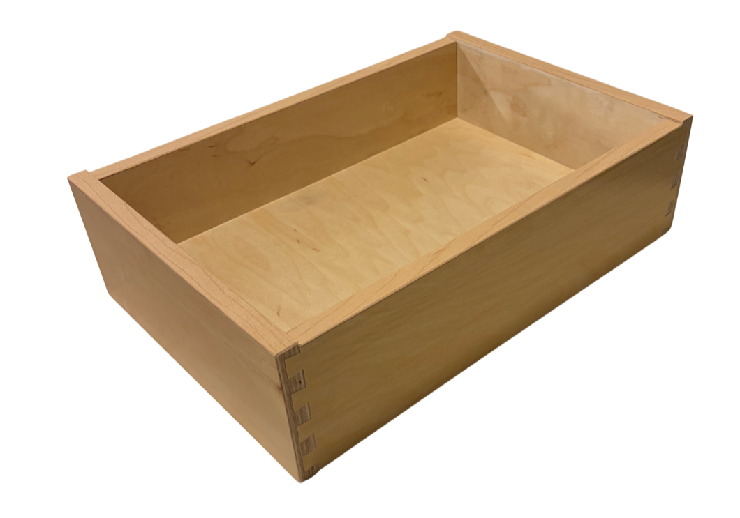 pre-finished baltic birch dovetail drawer pullout shelf