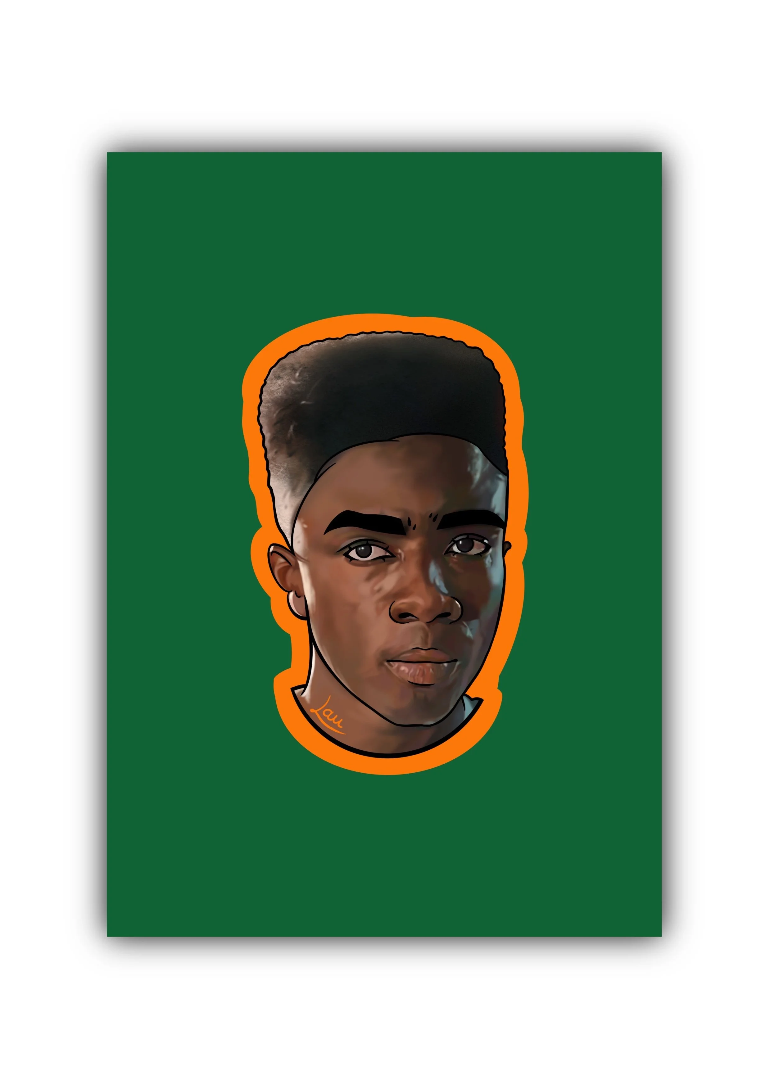 PRINT | Lucas Sinclair | Stranger Things