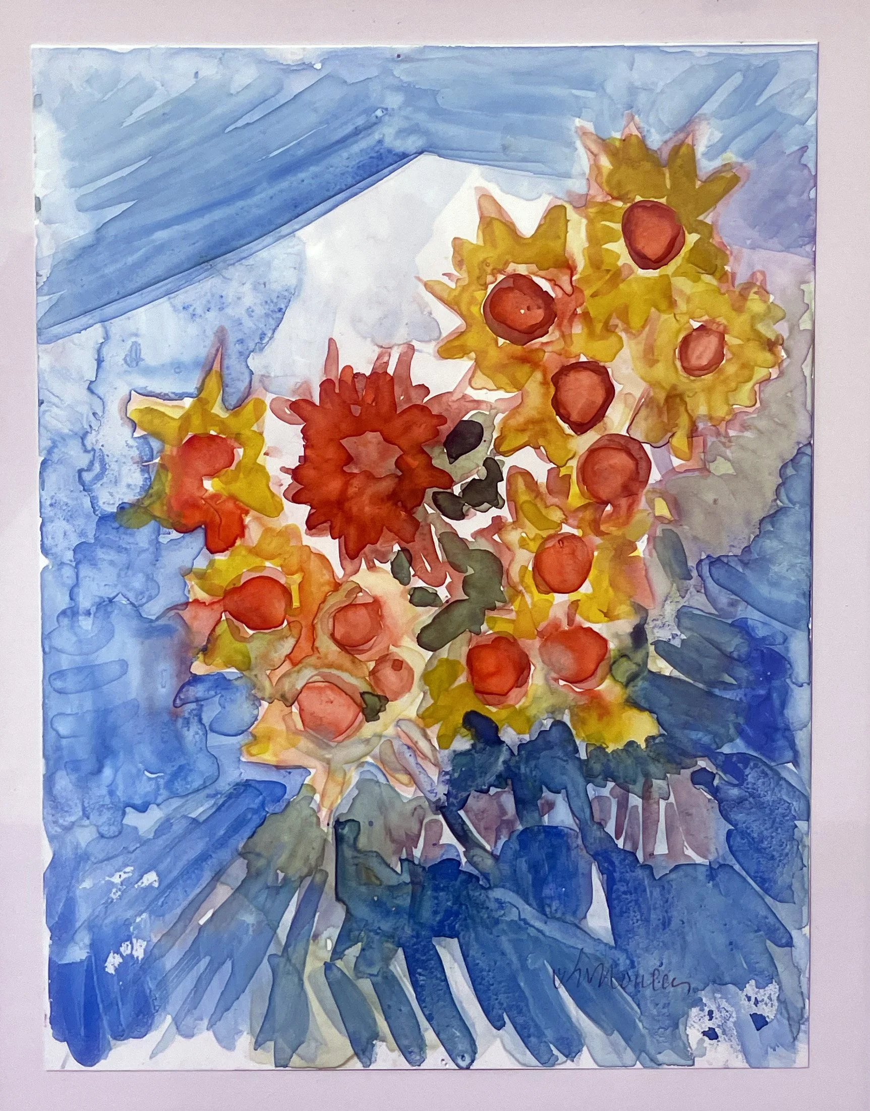 4.  Karen Mobley Painting