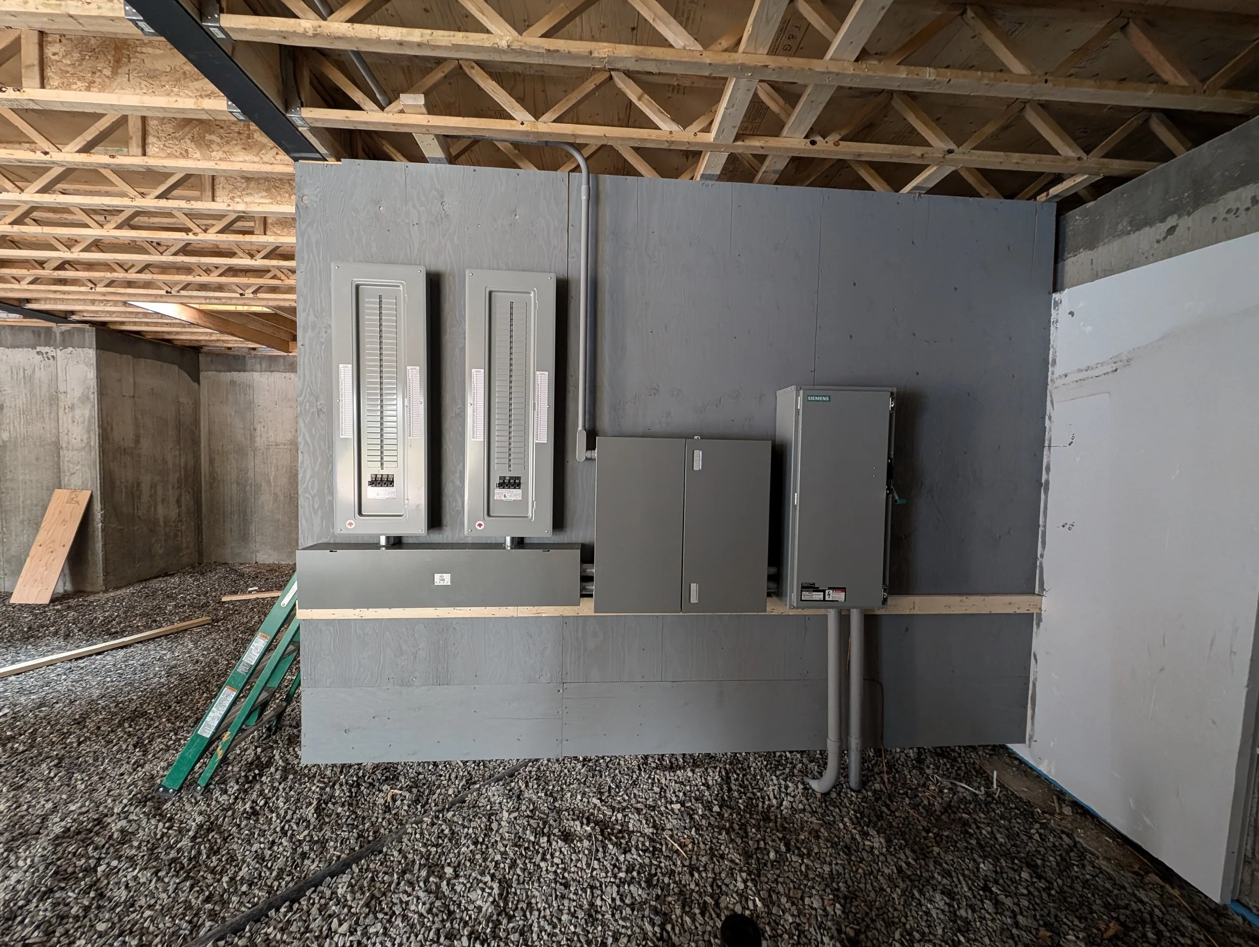 Nouvelle installation électrique souterraine de 400 AMPO 