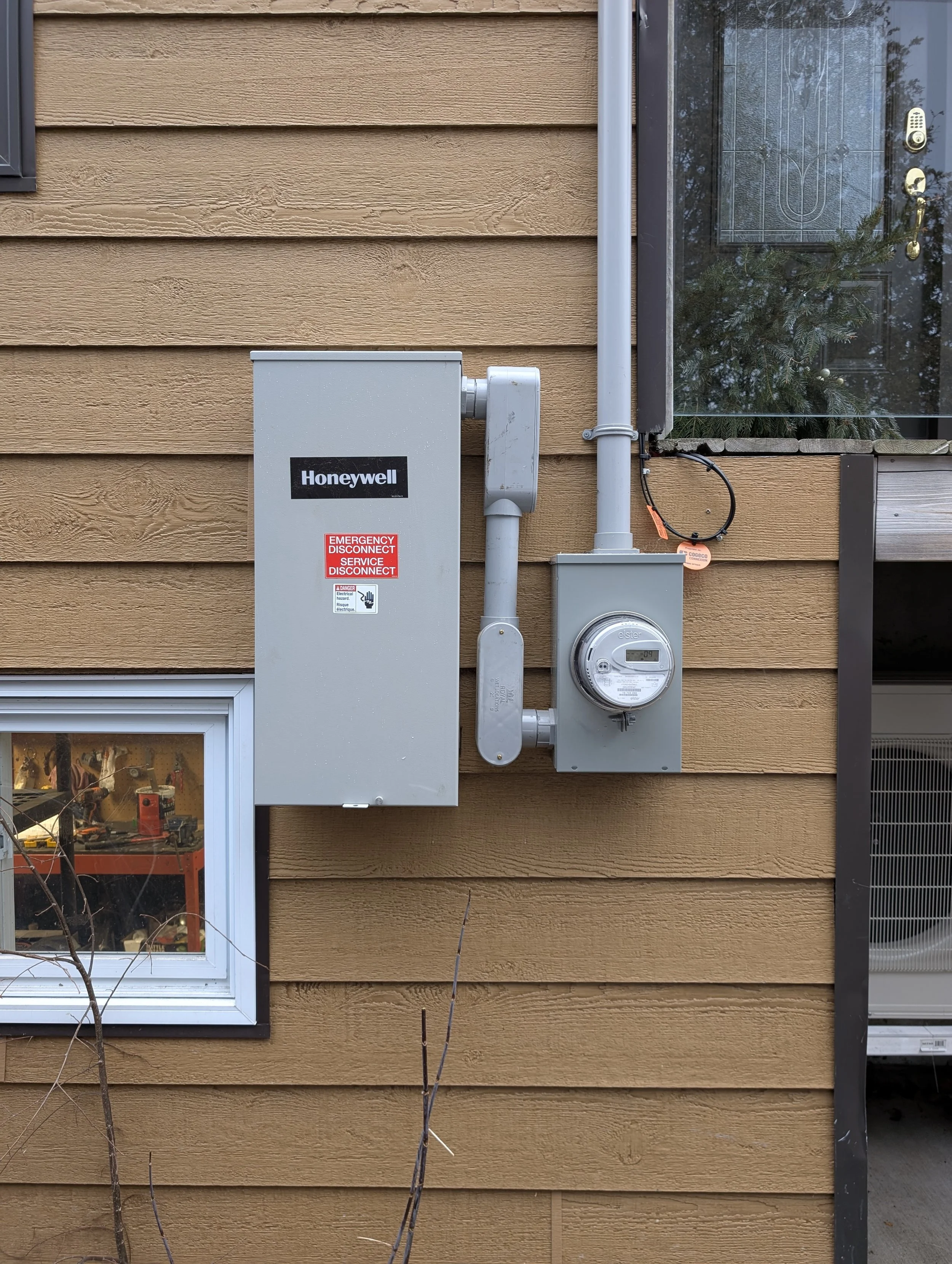 Un commutateur de transfère automatique 200 AMP pour générateur de secours