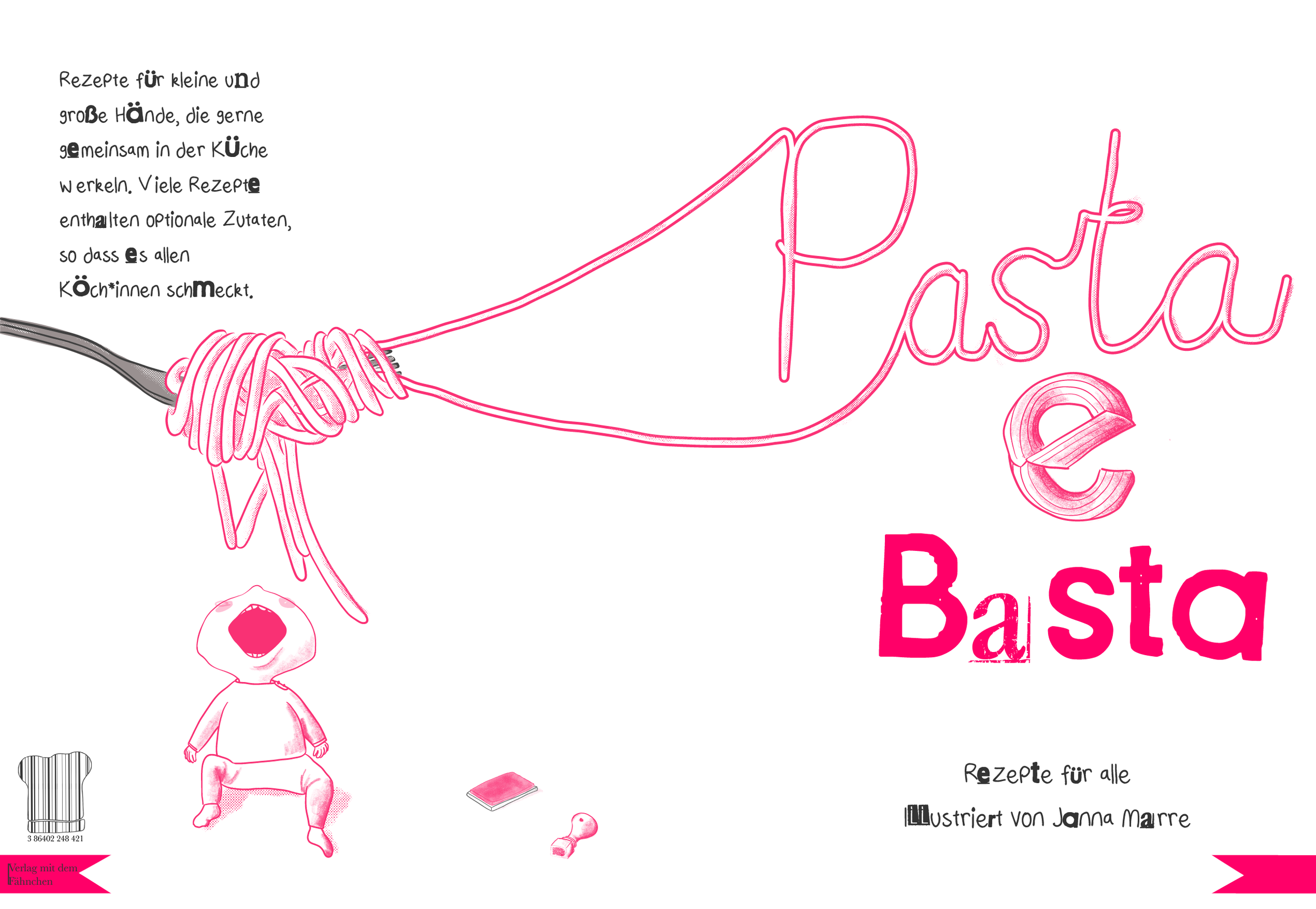 Pasta - e Basta - Cover, front & back