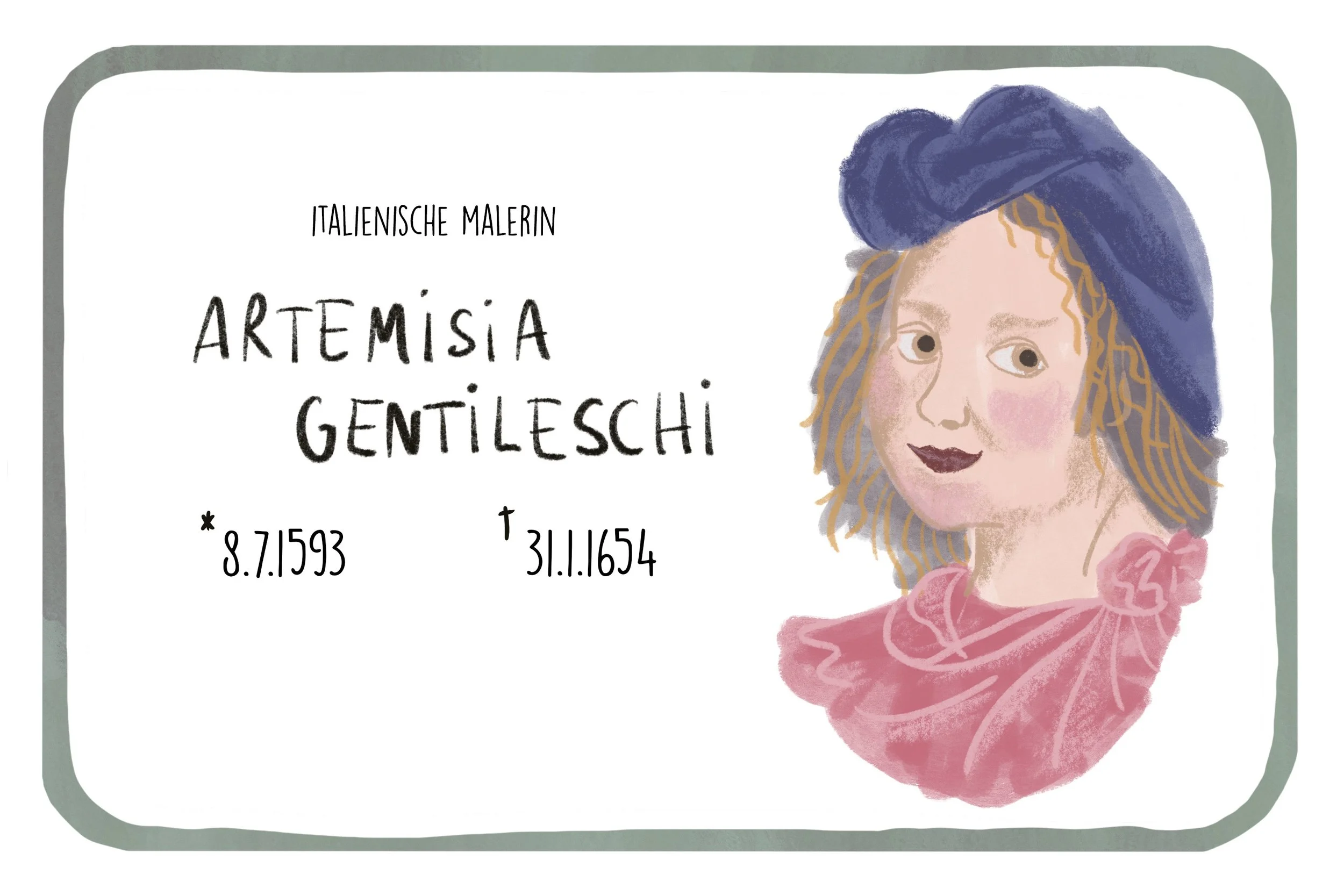 Artemisia Gentileschi - front