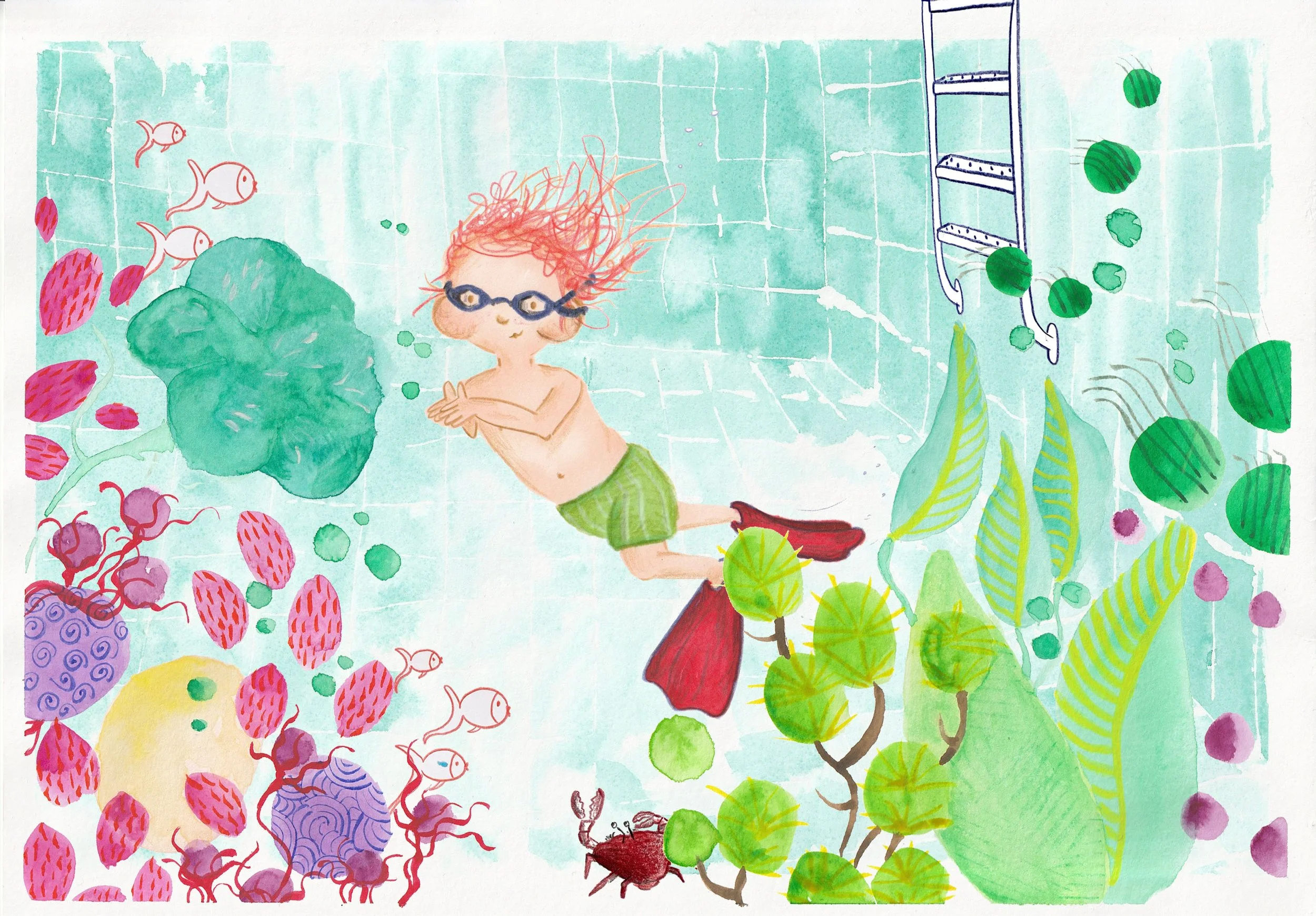 Taavi taucht ab - Beim Tauchen fühlt Taavi sich leicht und frei