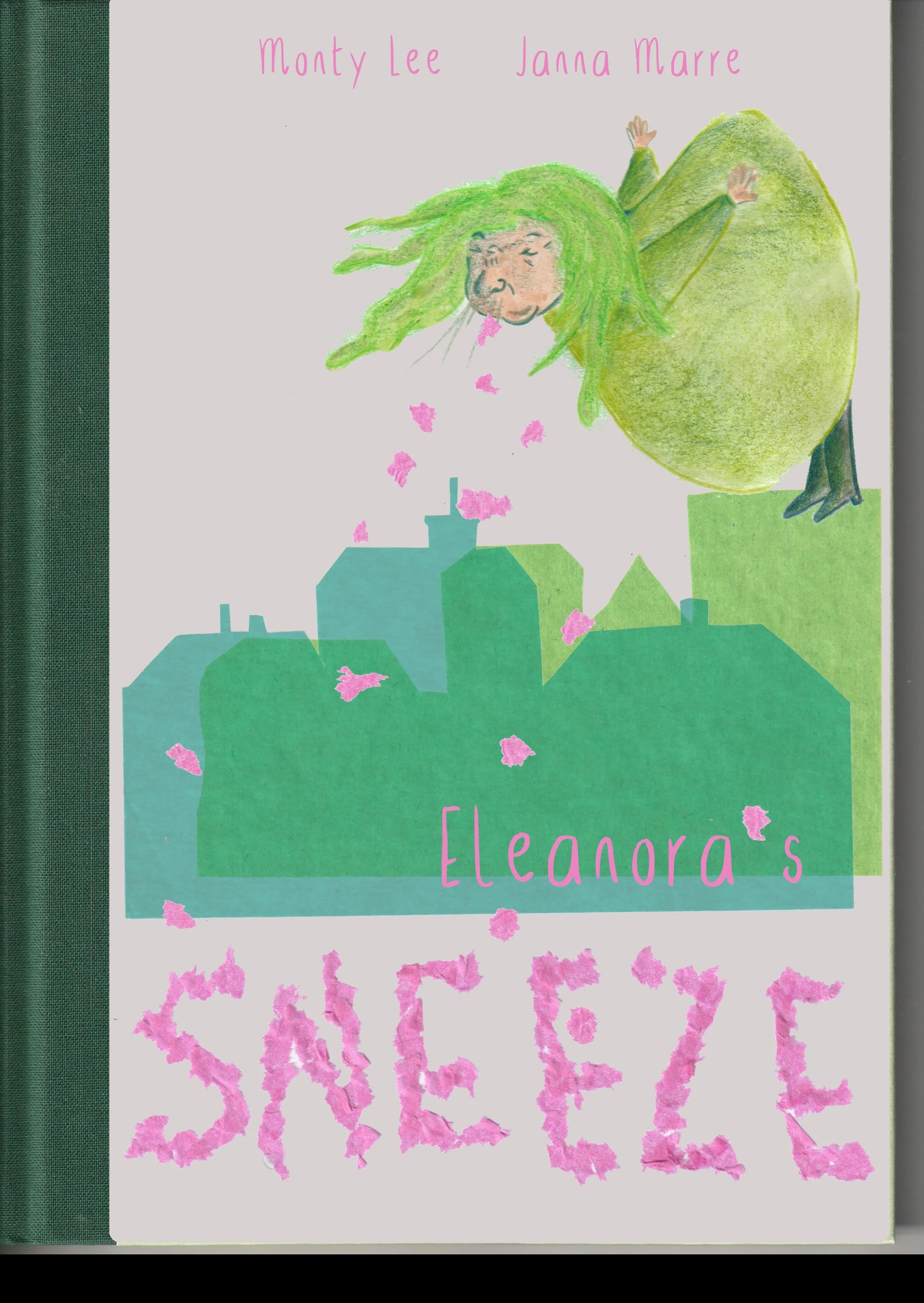 The Imagined Book Cover Series - eine Instagram-Challenge. Der Titel war vorgegeben, die Umsetzung erfolgte durch mich.
"Eleanora's Sneeze"