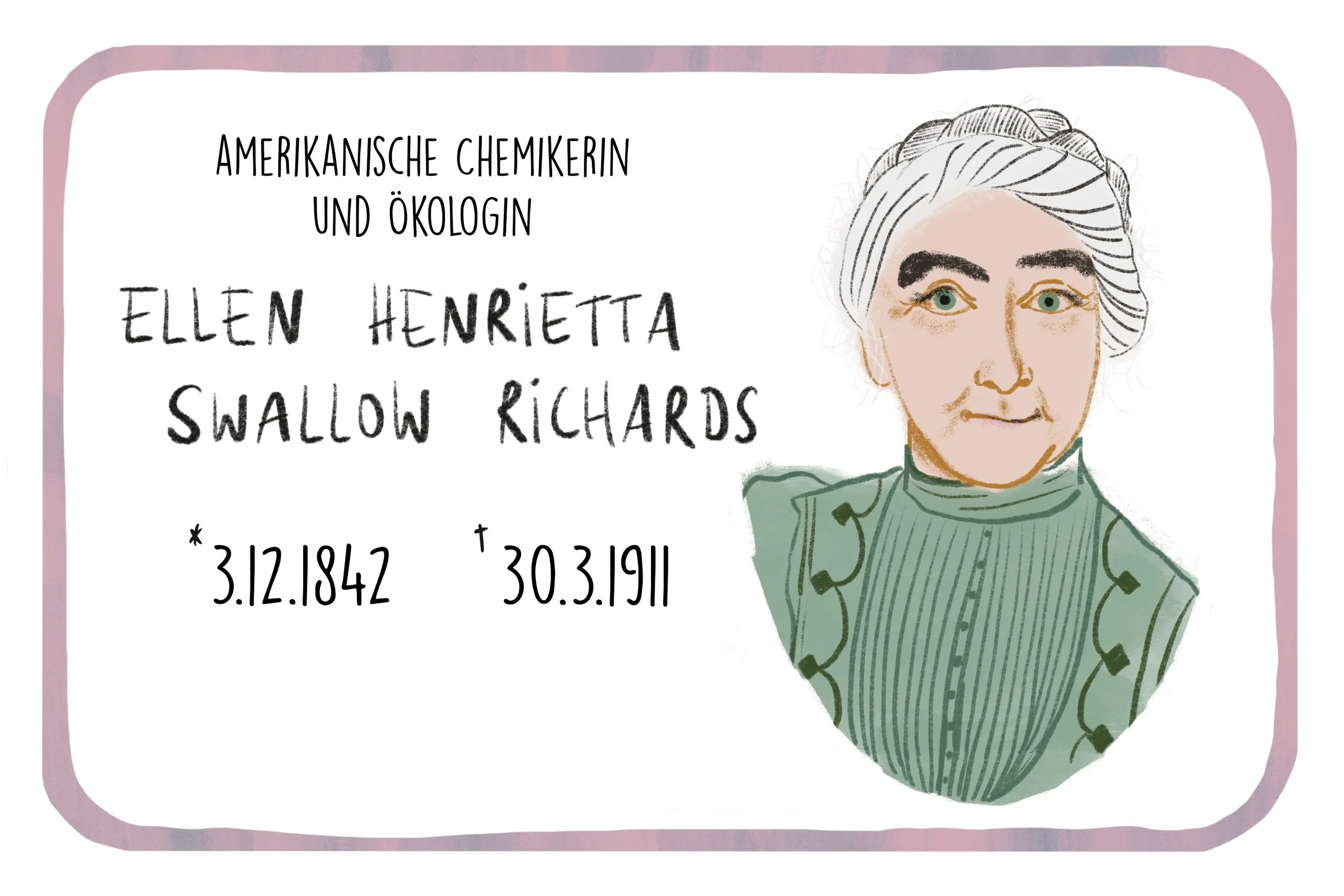 Ellen Swallow Richards - front