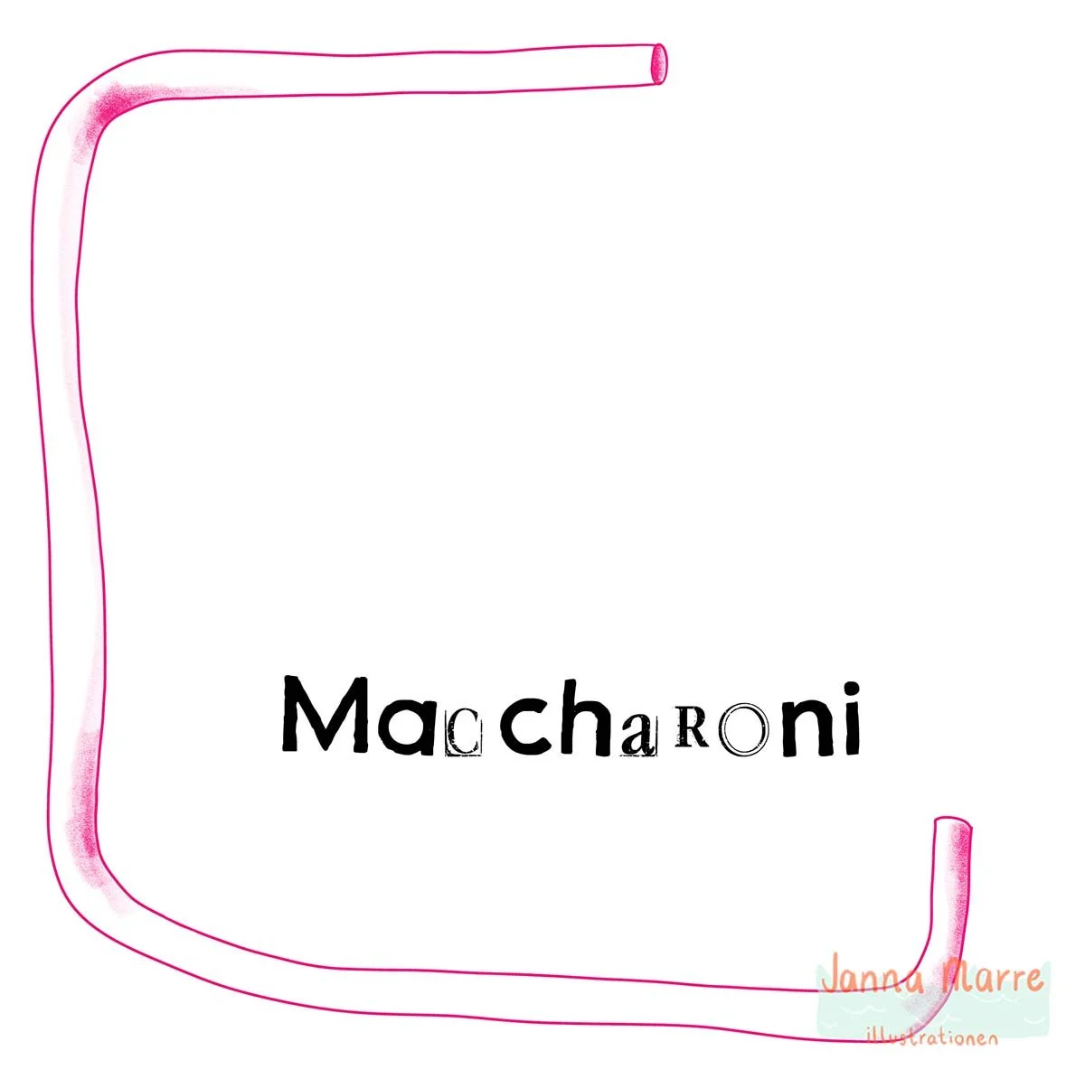 Maccharoni Illustration