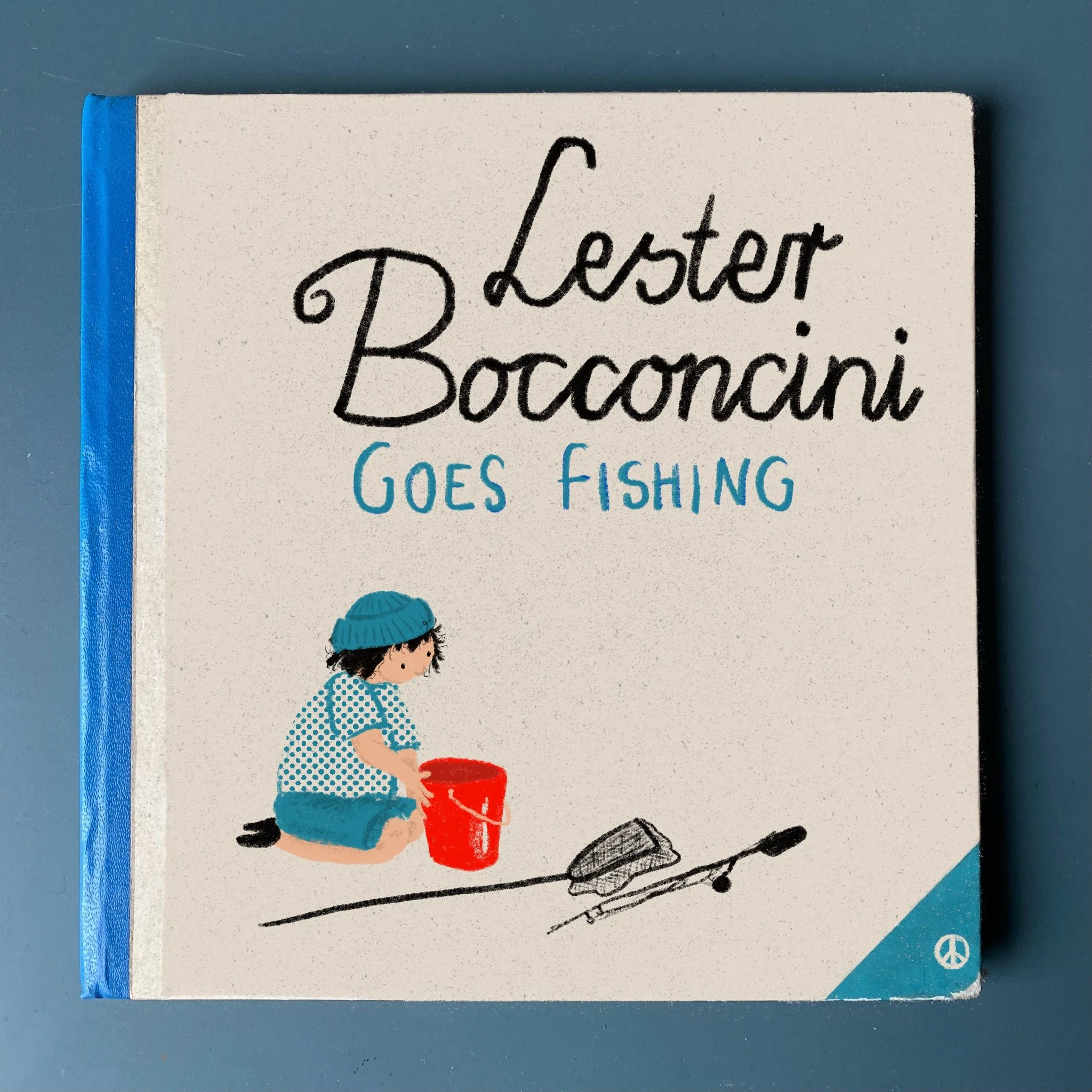 The Imagined Book Cover Series - eine Instagram-Challenge. Der Titel war vorgegeben, die Umsetzung erfolgte durch mich.
"Lester Bocconcini goes Fishing"