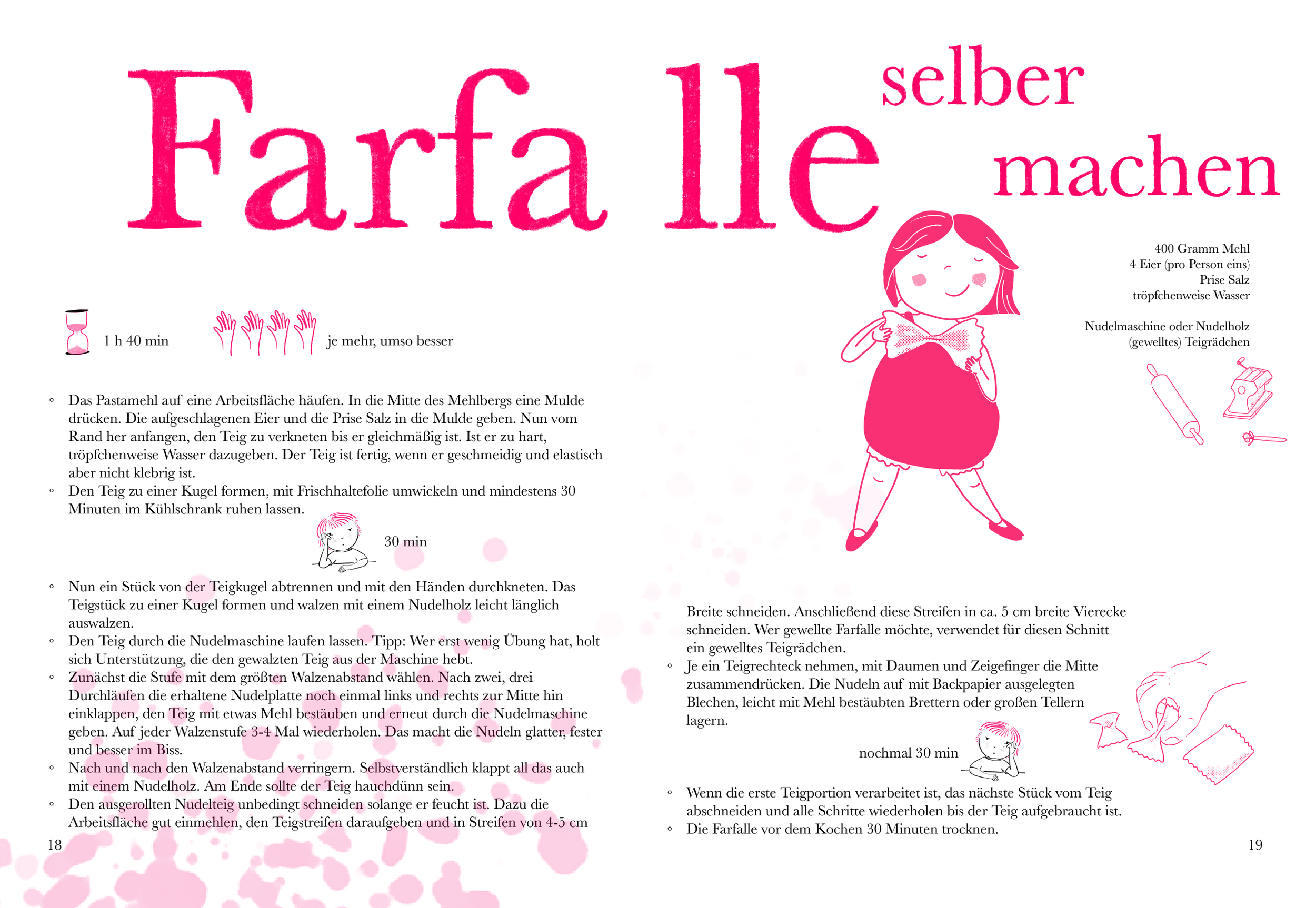 Farfalle selber machen
