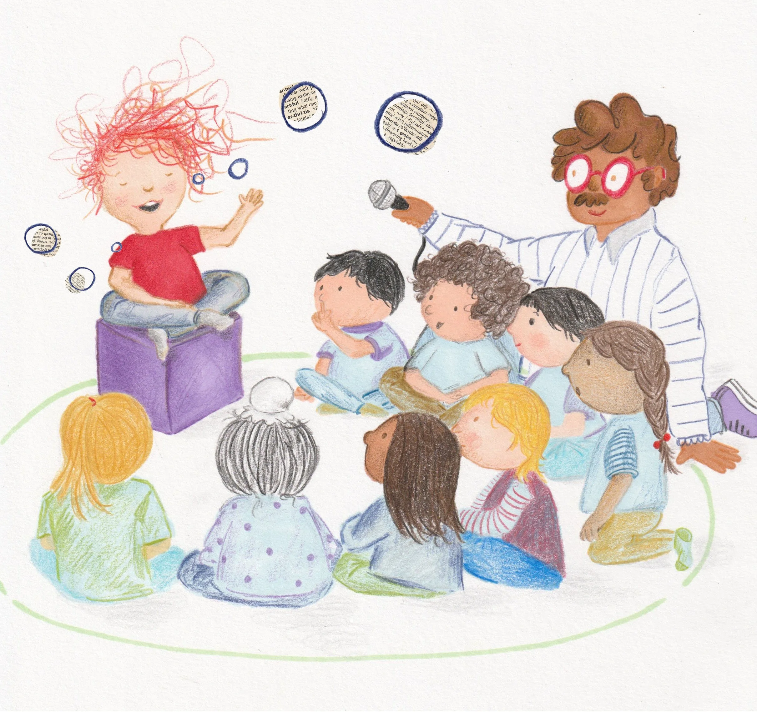 Taavi taucht ab - Text-Bubbles