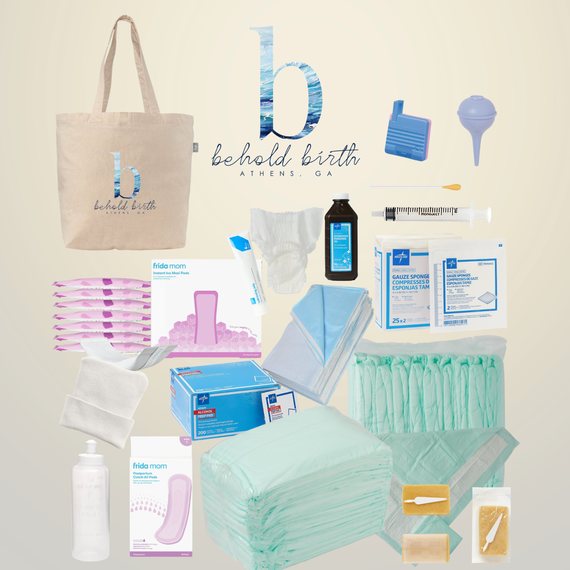 Behold Birth Custom Birth Kit