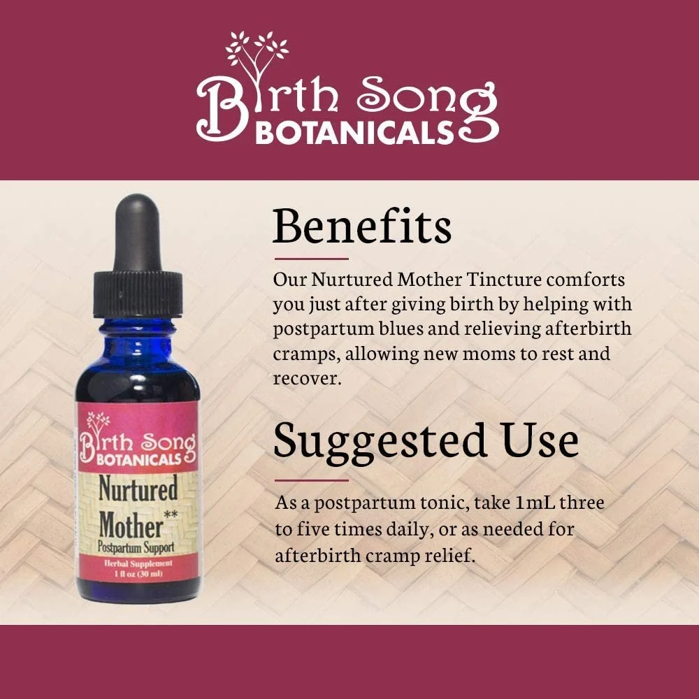 Nurtured Mother Postpartum Support Supplement for Comfort .jpg