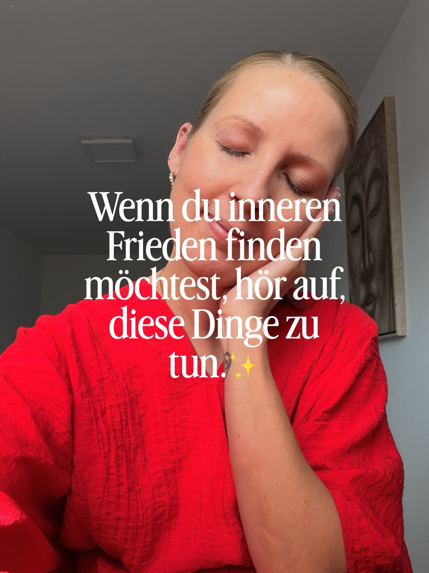 Was darfst du heute loslassen, um mehr inneren Frieden zu finden? 🤍✨

#selbstliebe #achtsamkeit #loslassen #selbstakzeptanz #pers&ouml;nlichkeitsentwicklung