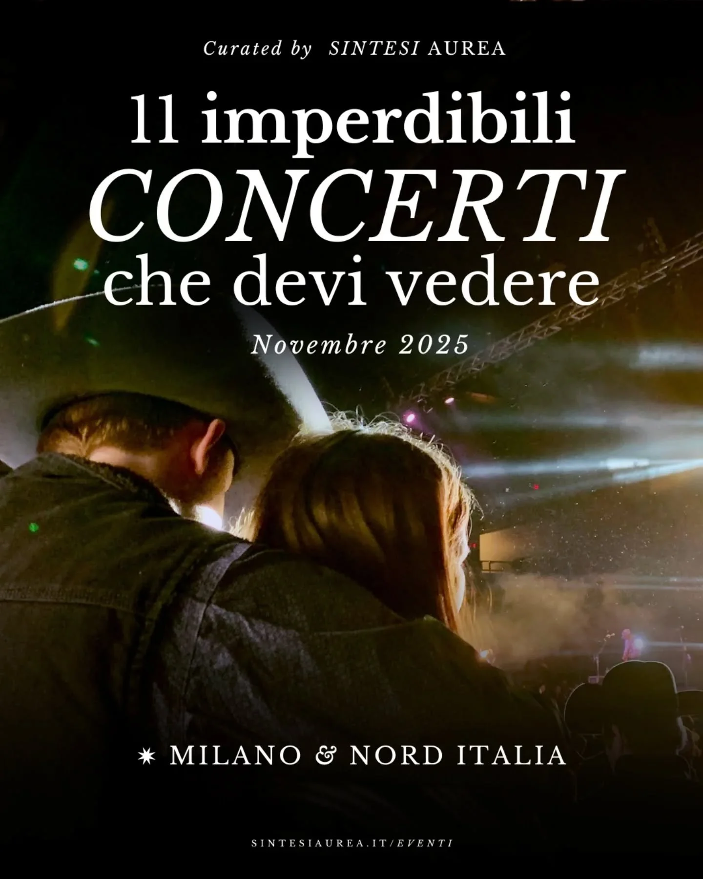 ⏬ Pronti, partenza, AGENDA! Qui trovi tutti i concerti da urlo di Novembre, a Milano e del Nord Italia, che secondo noi non dovresti perdere questo mese. 
Facci sapere nei commenti il tuo preferito 🎺

📍 12 NOV | La Ni&ntilde;a &ndash; Fabrique (Mil