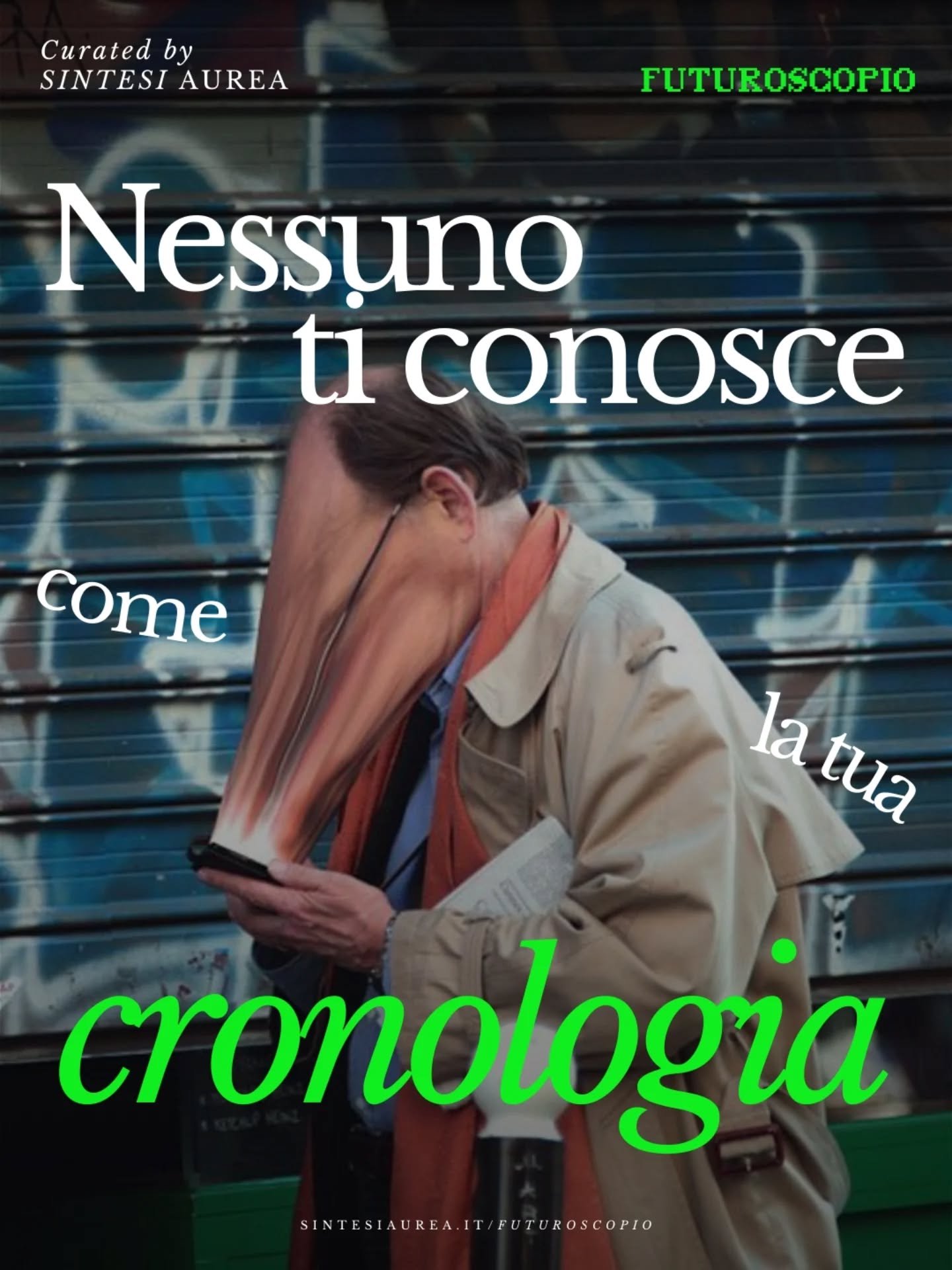 L&rsquo;informazione ha smesso di essere un mezzo e ha assunto la forma di un paesaggio. Non c&rsquo;&egrave; pi&ugrave; separazione tra esperienza e mediazione, tra interno ed esterno, tra memoria e archivio.

🐲 L&rsquo;infobesity prende forma in q