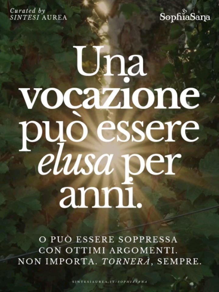 ⏭︎ Quello che oggi la psicologia clinica etichetta come ansia o depressione, Carl Jung lo leggeva spesso come un conflitto di individuazione: l'urto tra la vita che stai conducendo e l'immagine che preme per realizzarsi.

✴︎La psicologia immaginale d