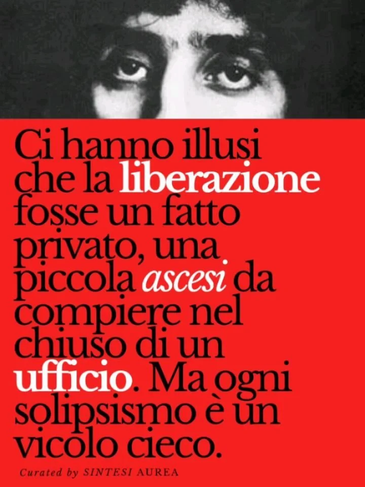 La ricerca della nostra vocazione &egrave; vana se non riconosciamo che siamo canali interconnessi: la mia liberazione &egrave; legata alla tua da un filo invisibile ma potente.

Scendere in piazza oggi &egrave; pi&ugrave; che un atto civile e pi&ugr