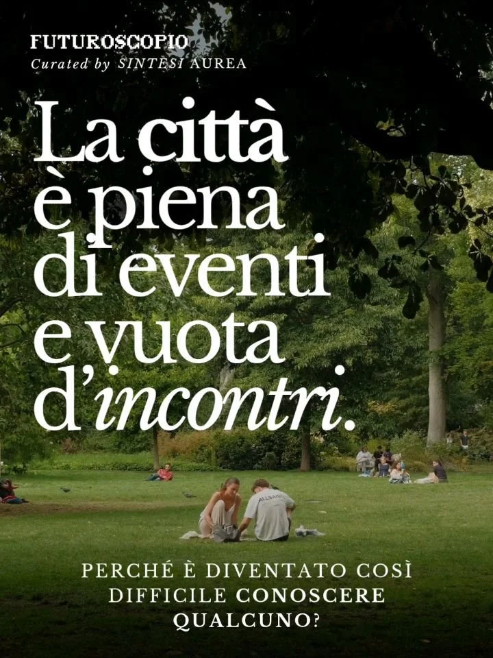 Nell'era della post-verit&agrave;, tutti prendono posizione. Quasi nessuno prende parte. 📢

Siamo una massa di iperconnessi, frammentati in fazioni. Senza pi&ugrave; terzi luoghi a cui appartenere, l'impegno politico e civico &egrave; diventato un t