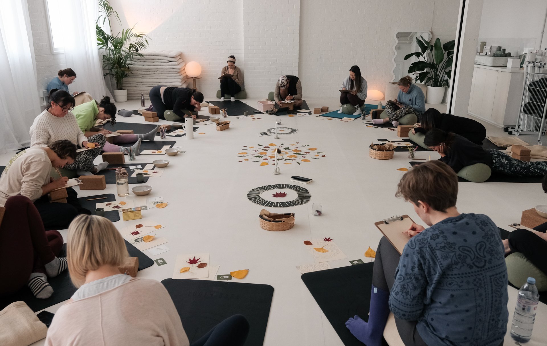 Sacred Circle ꩜ Spring Mandala Yoga + Art