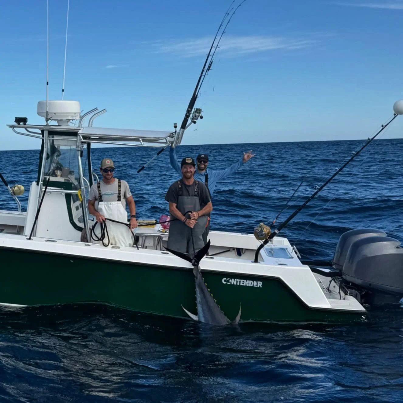 Still some time on the clock! Starting 10/1 we can sell the big boys again but for how long who knows! Plenty of inshore fun to be had in the meantime and we can catch and release bluefin before the October opener if you like to torture yourself 🤣 G