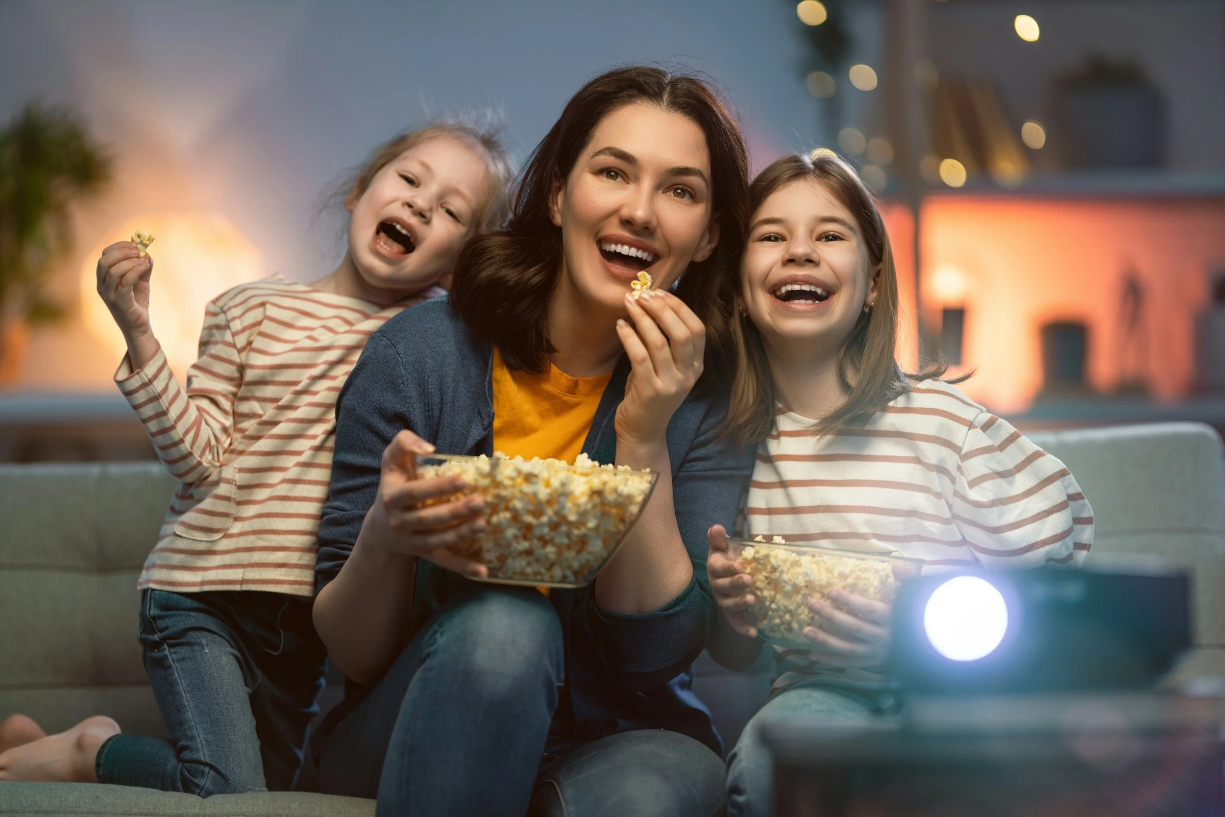 Movie & Pizza Night - Minecraft Movie