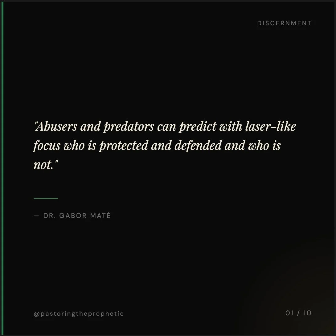 When we think of false prophets we think: bad theology. Twisted doctrine. The obviously gifted prophet who got something wrong.

But wolves aren&rsquo;t only a theological problem.

A wolf is anyone in a position of authority who comes in the name of