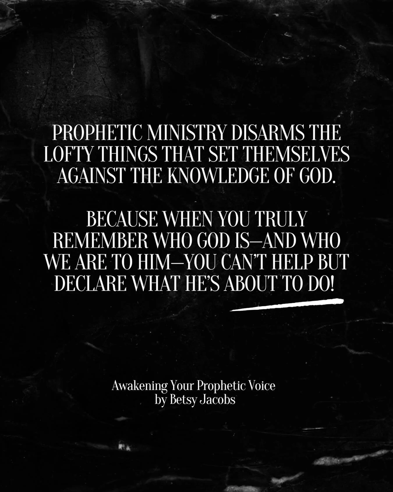 Just remembering who God is can change the course of your life and the lives of those around you!