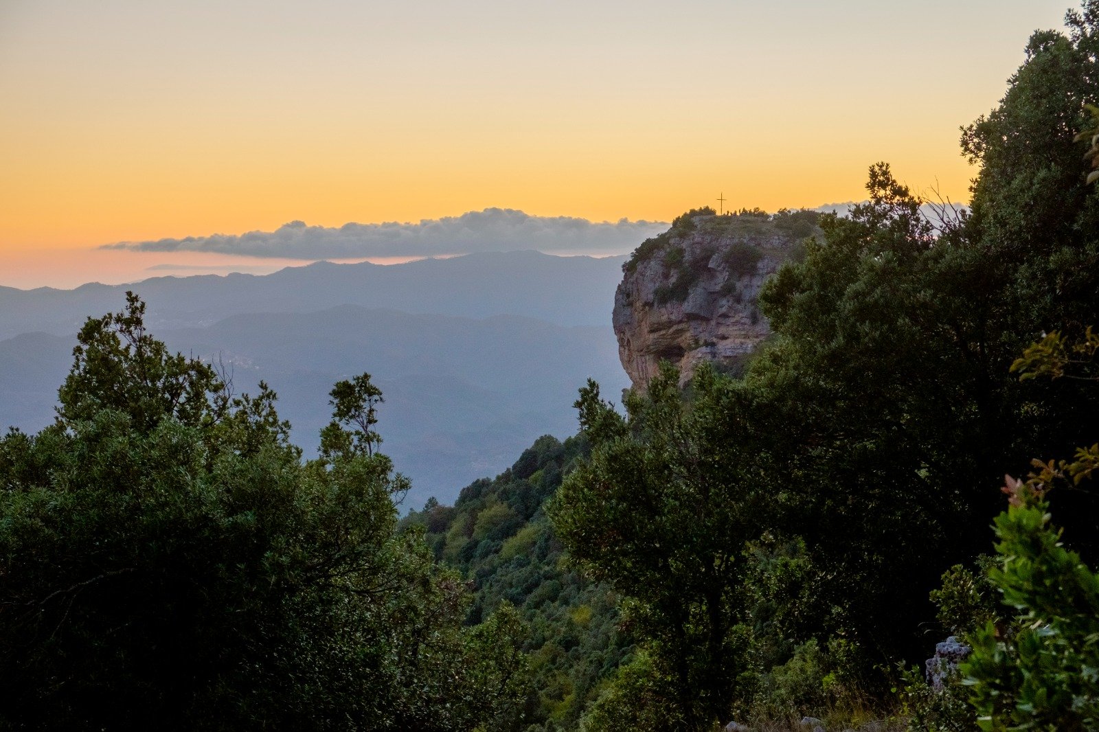 Trek al Tramonto a Morra Ferogna