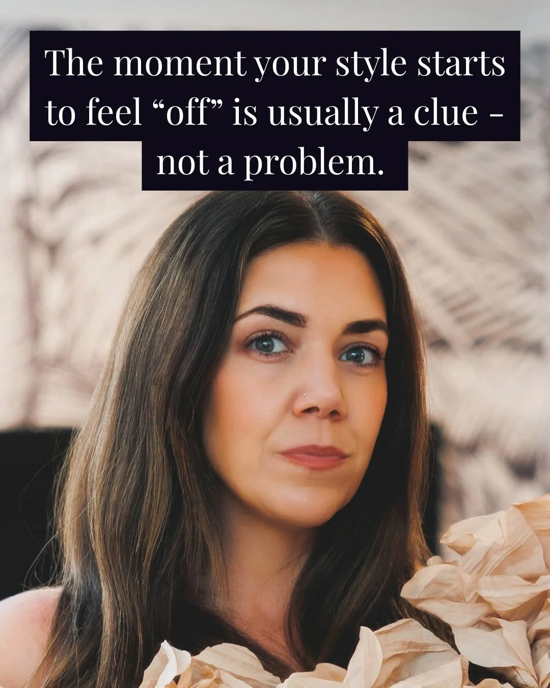 You don&rsquo;t wake up one day and suddenly &ldquo;lose&rdquo; your style.
It usually happens quietly.

Getting dressed feels heavier.
Nothing quite feels like you.
You start second-guessing things you used to trust.

That&rsquo;s not a confidence i