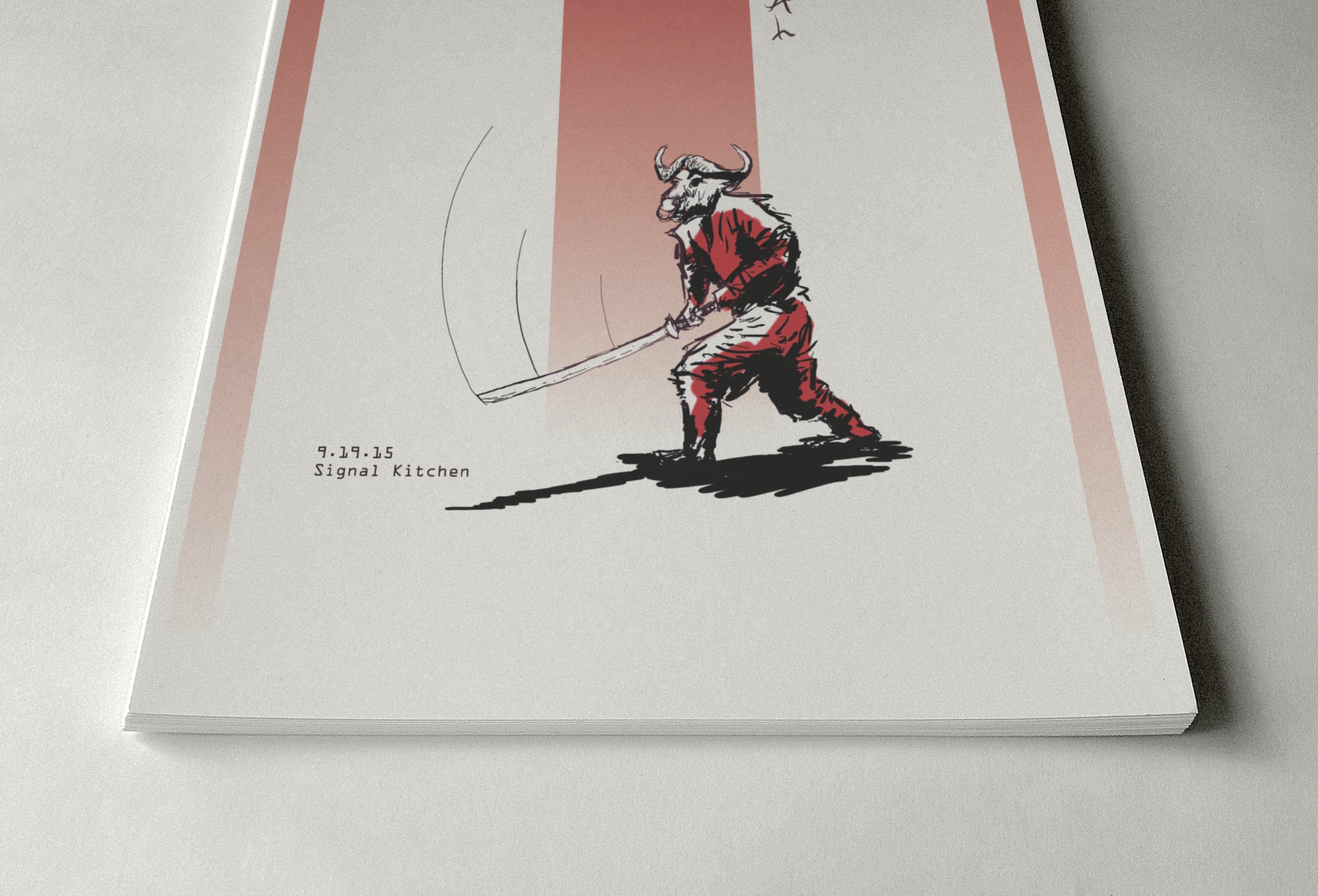 Detail of Cannibal Ox gig poster