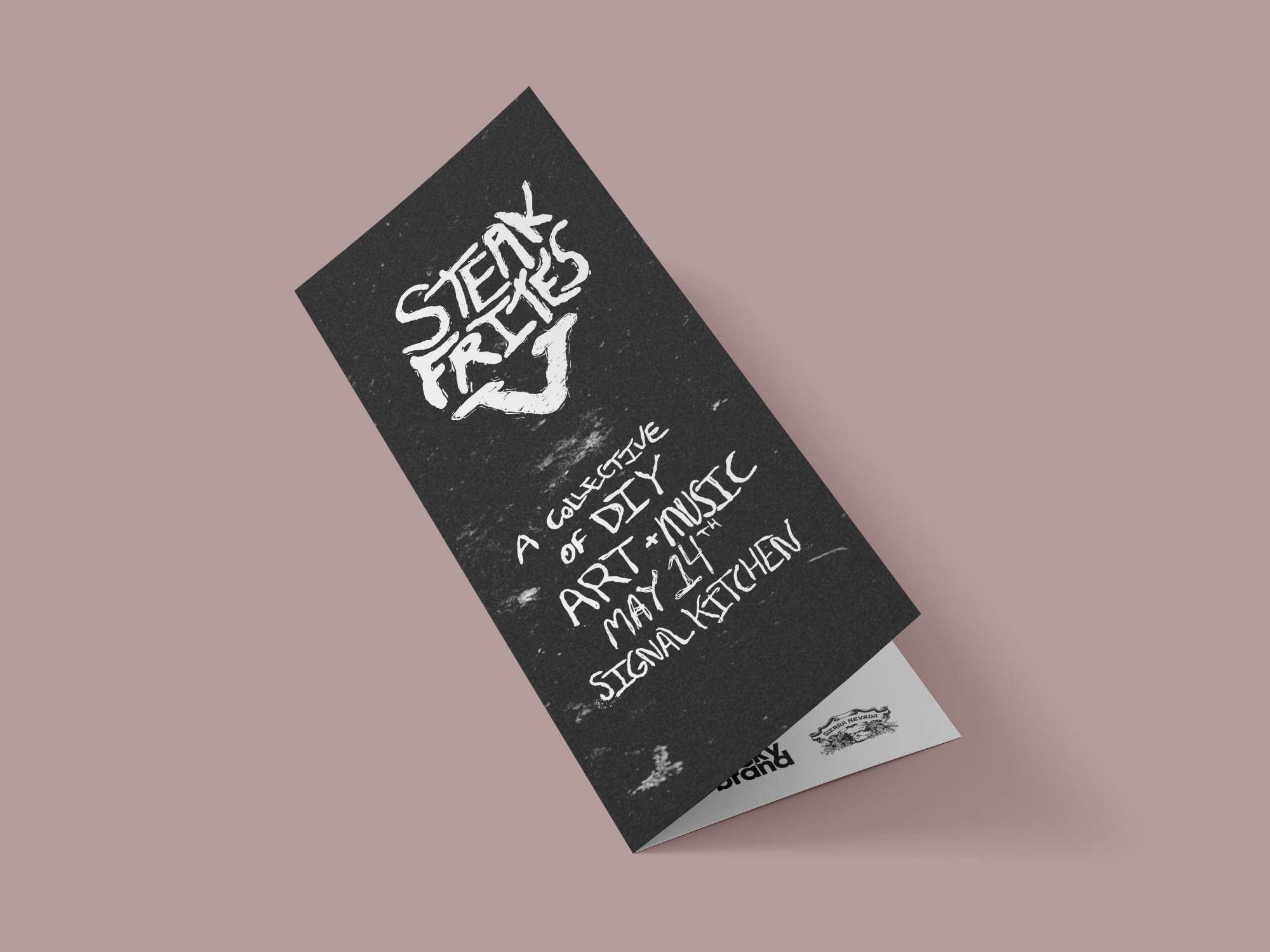 Cover for Steak Frites 5 Art Show Gallery Guide