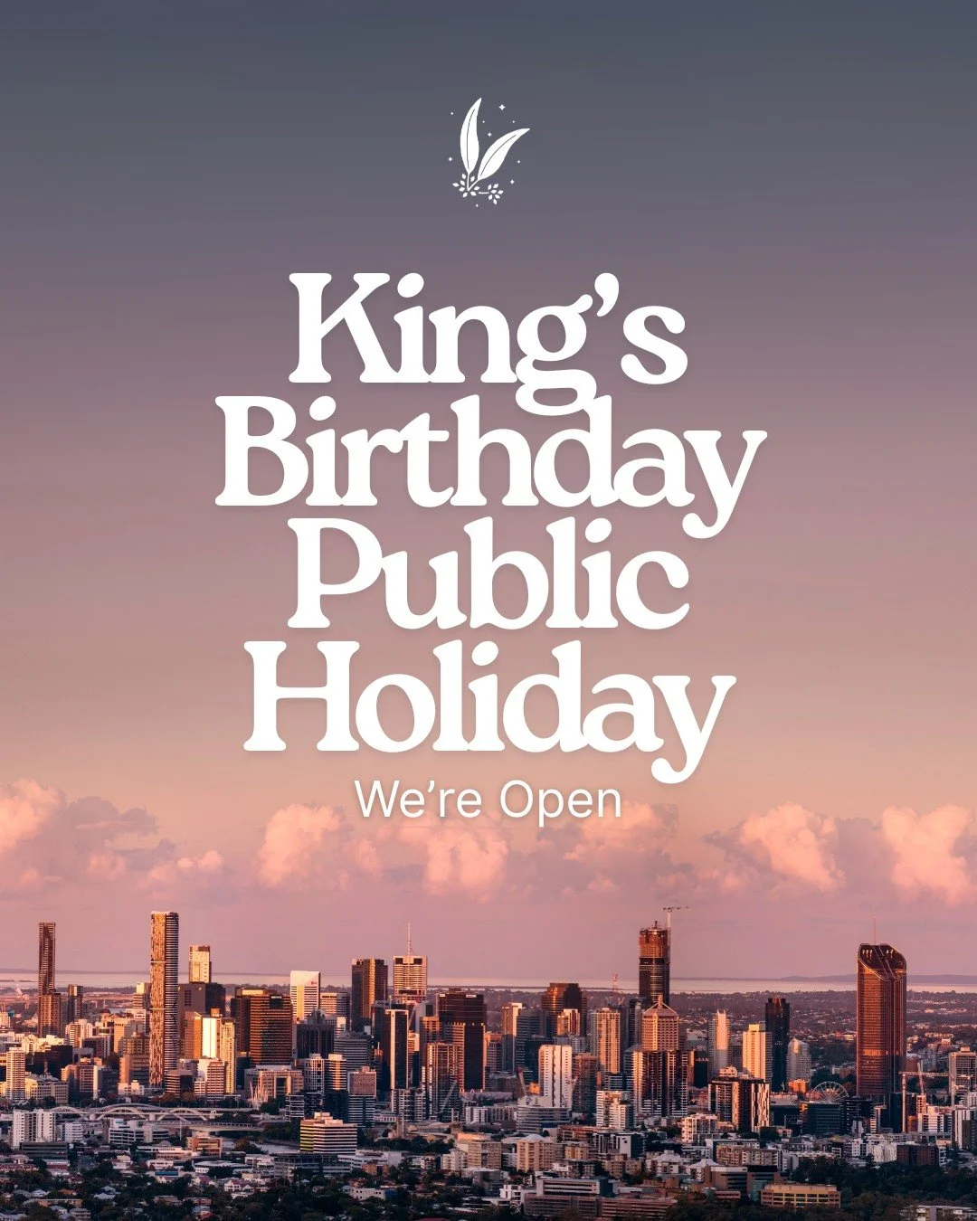 Join us this King's Birthday public holiday for all your long weekend needs - we're open as per usual this Monday, the 6th of October!