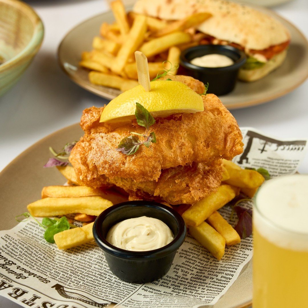 You can't go wrong with the classic Fish &amp; Chips. Crispy beer batter, chunky golden chips, tangy tartare sauce, and a fresh squeeze of lemon. It's a guaranteed win every time! 🏆