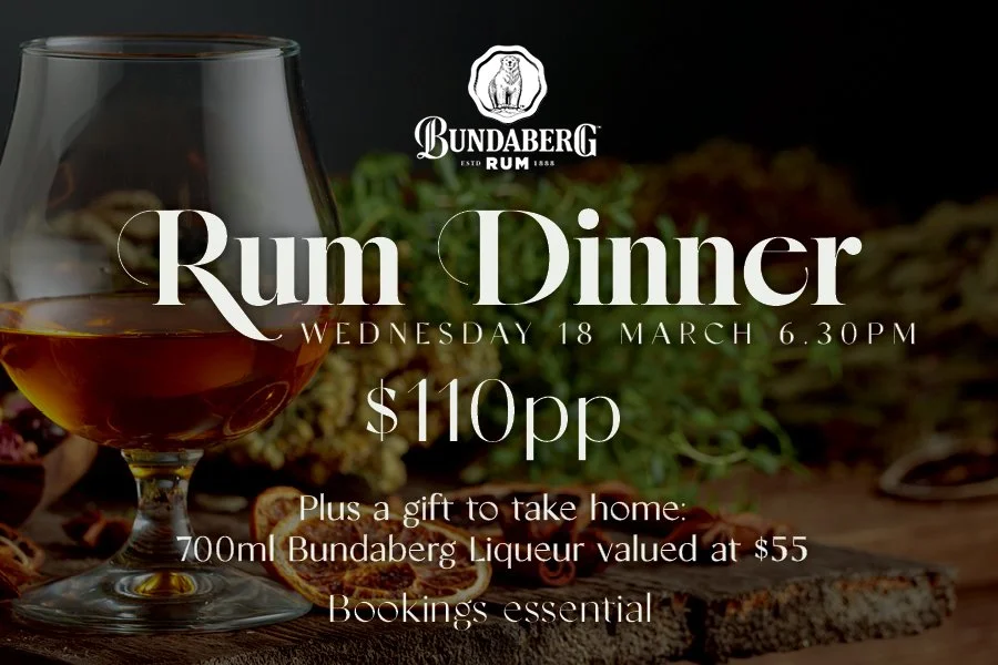 BUNDABERG RUM DINNER 