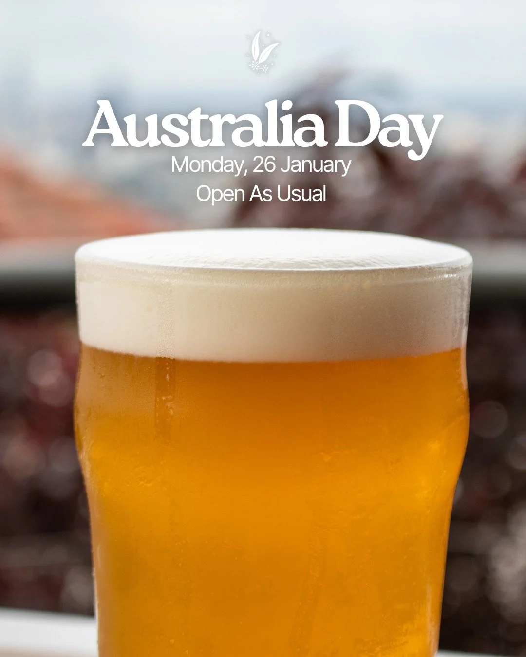 This Australia Day Public Holiday we will be open as per usual, come get your usual coffee fix this upcoming long weekend!