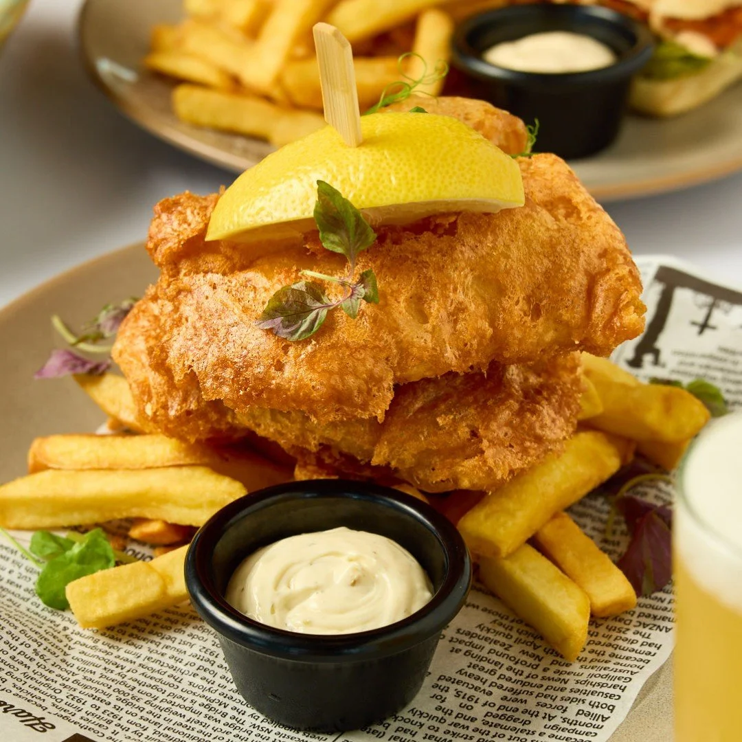 Whose up for some Crispy Fish and Chips atop Mt Coot-Tha?