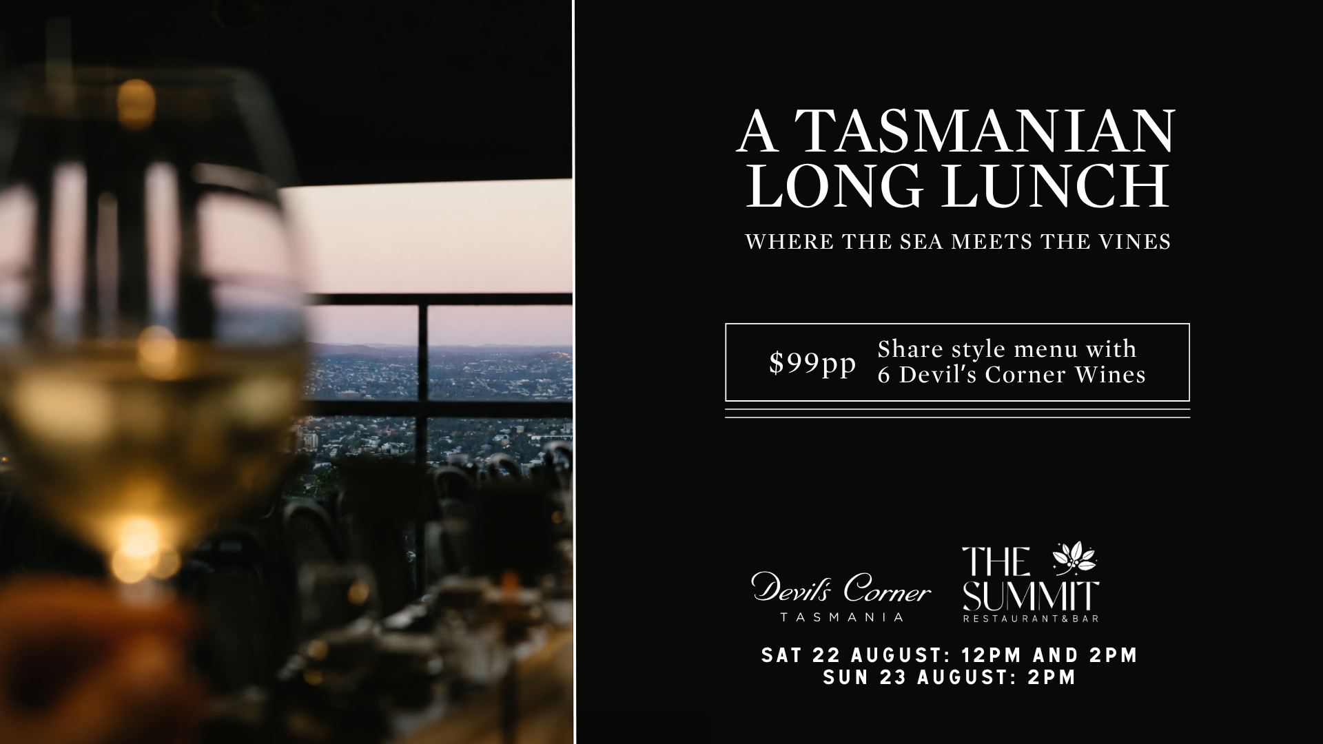 A TASMANIAN LONG LUNCH