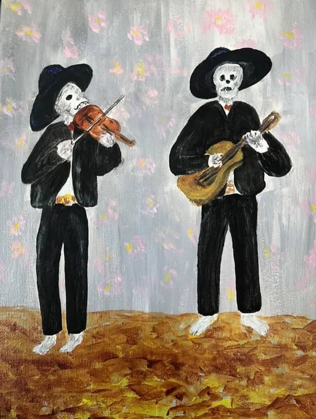 We&rsquo;re always grateful when a local artist can join our events ✨ this month we get to feature @art_by_noemi at our October 25th market! Be sure to stop by her booth to see her beautiful paintings 🖼️ 

#sunandseacollective