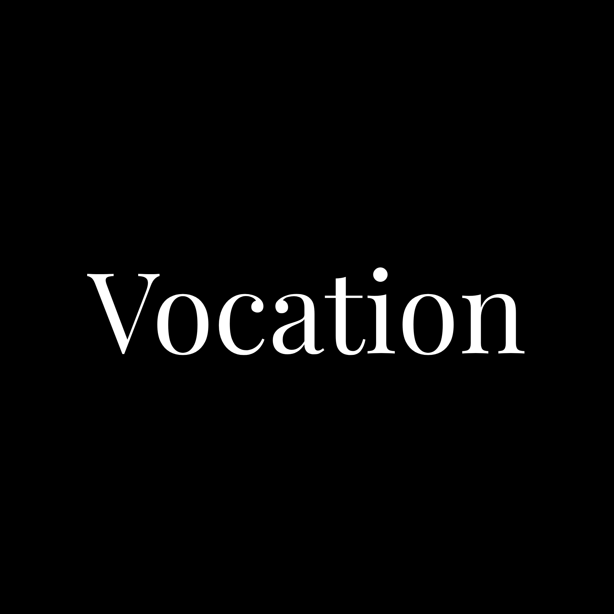 Vocation