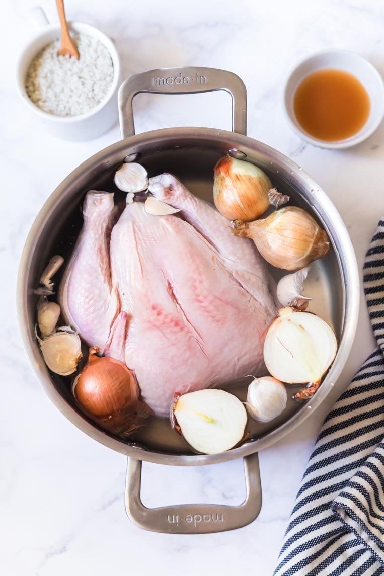 Organic Chicken Meat Stock - 2.8 L (12 cups)