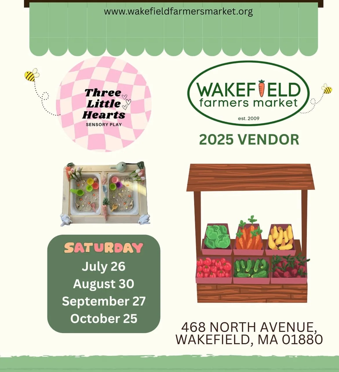 Wakefield Farmer’s Market - Rainbow 🌈 Themed Sensory Tables & kits for sale ✨